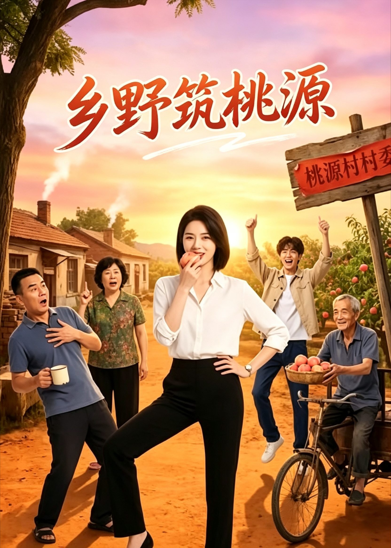 乡野筑桃源封面图