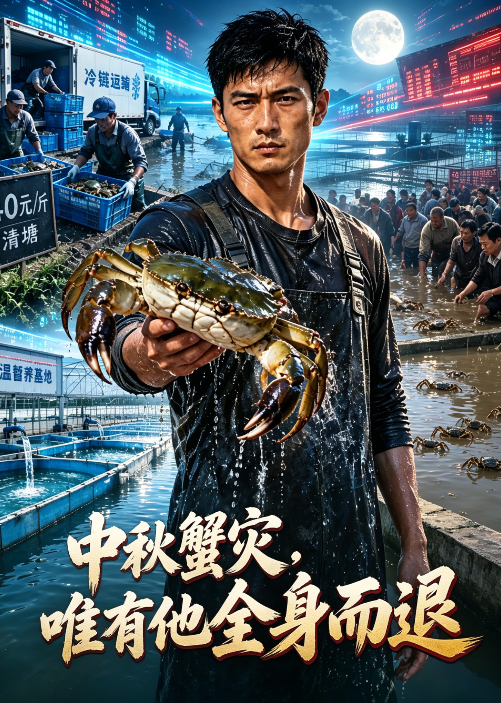 中秋蟹灾，唯有他全身而退