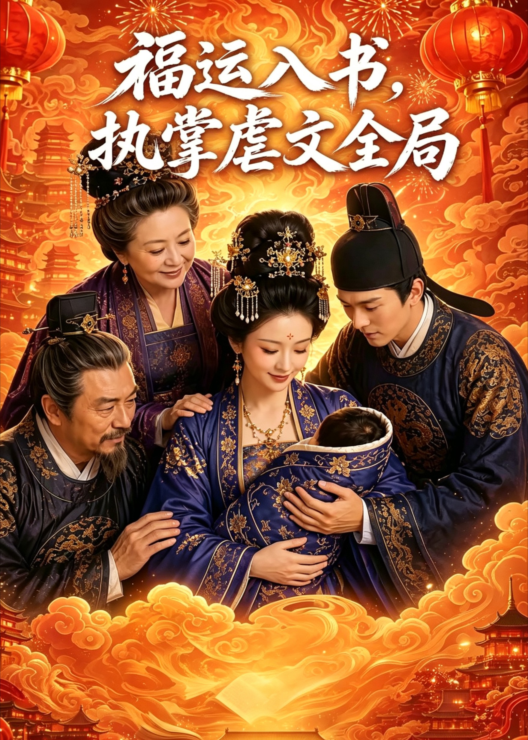 福运入书，执掌虐文全局封面图