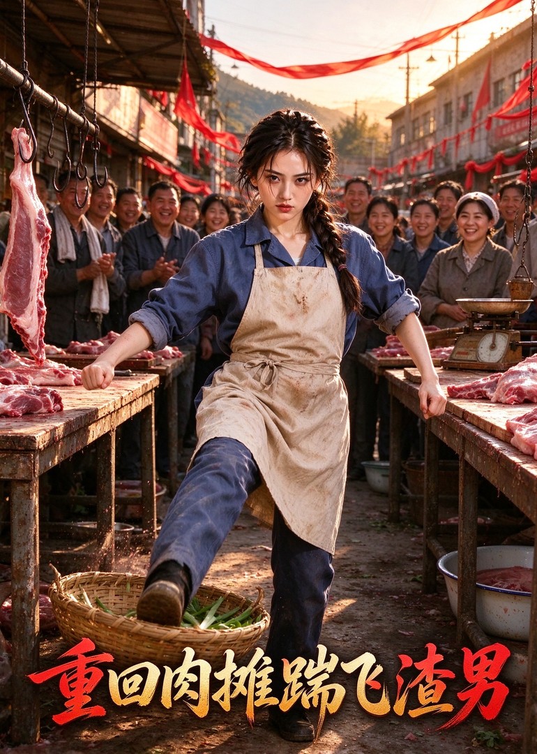 重回肉摊踹飞渣男封面图