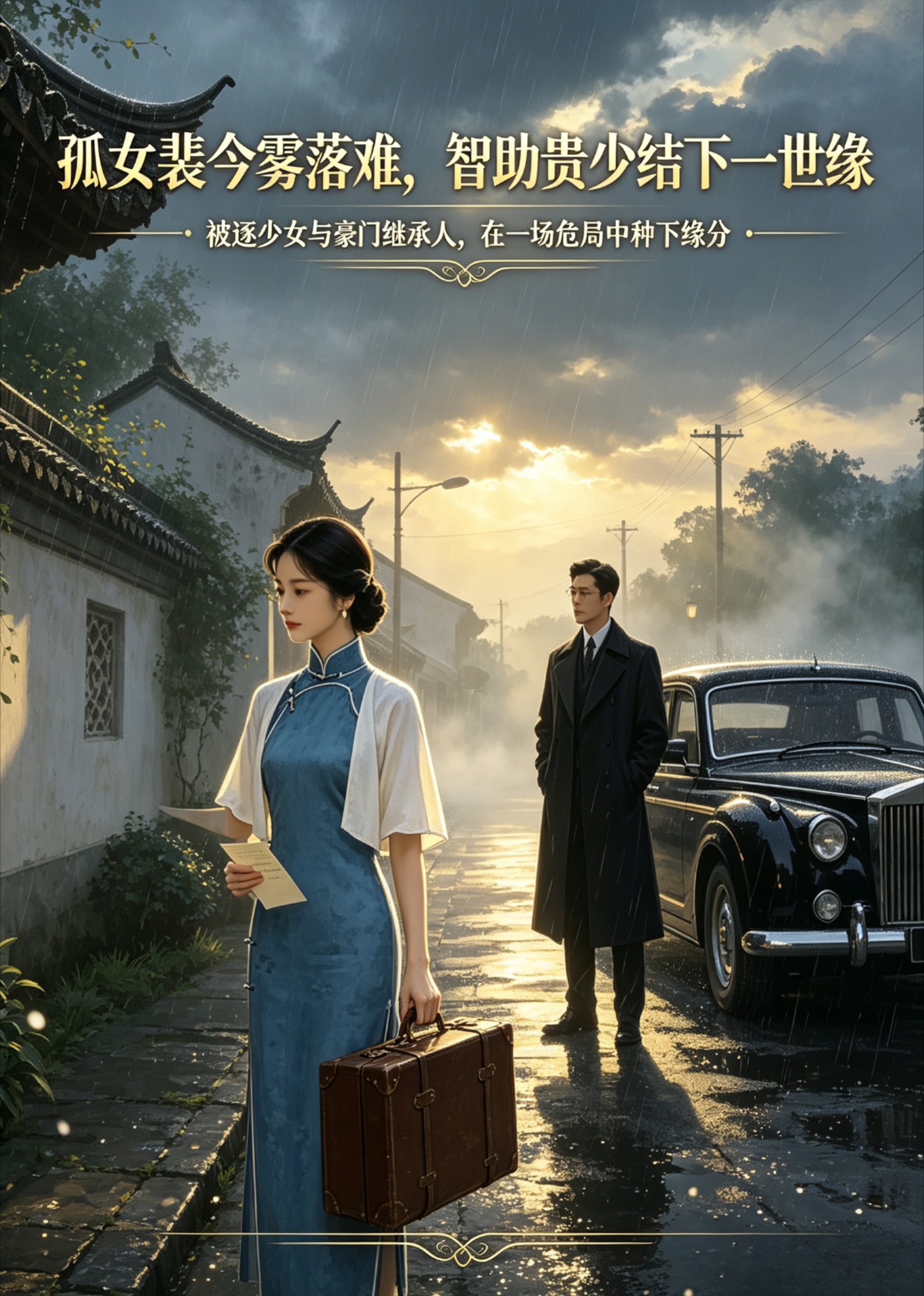 孤女裴今雾落难，智助贵少结下一世缘