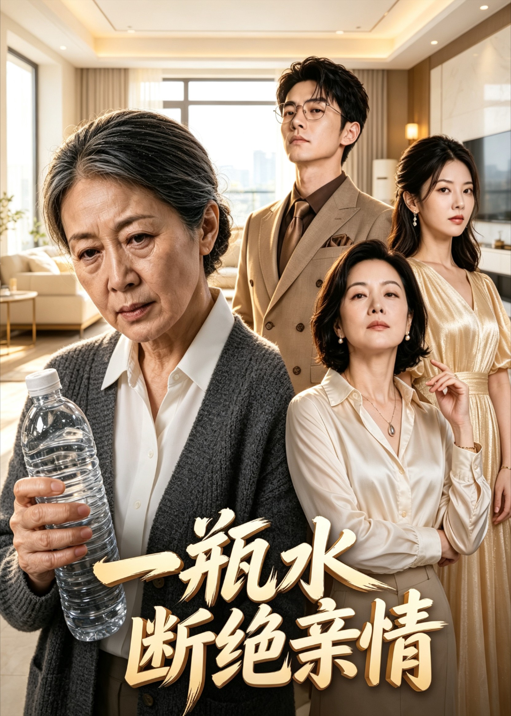 一瓶水断绝亲情