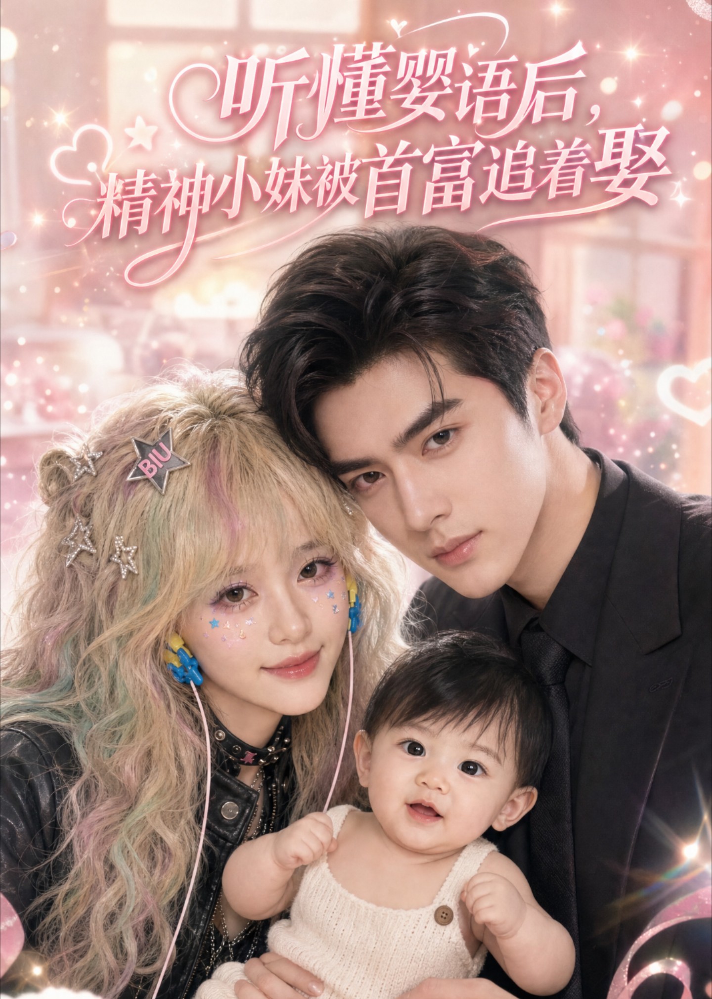 听懂婴语后，精神小妹被首富追着娶封面图