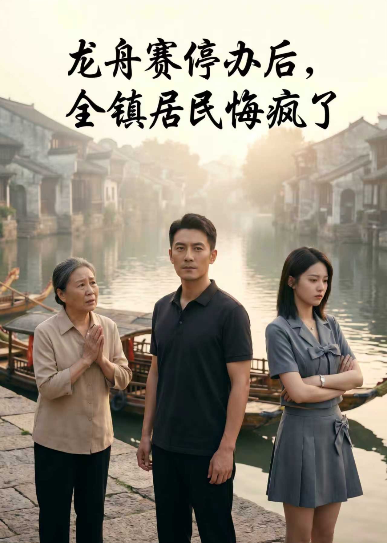 龙舟赛停办后，全镇居民悔疯了