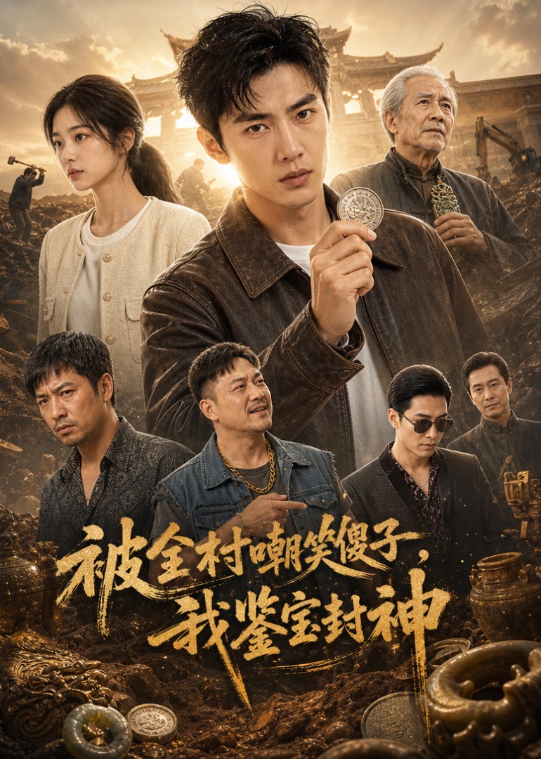 被全村嘲笑傻子，我鉴宝封神封面图