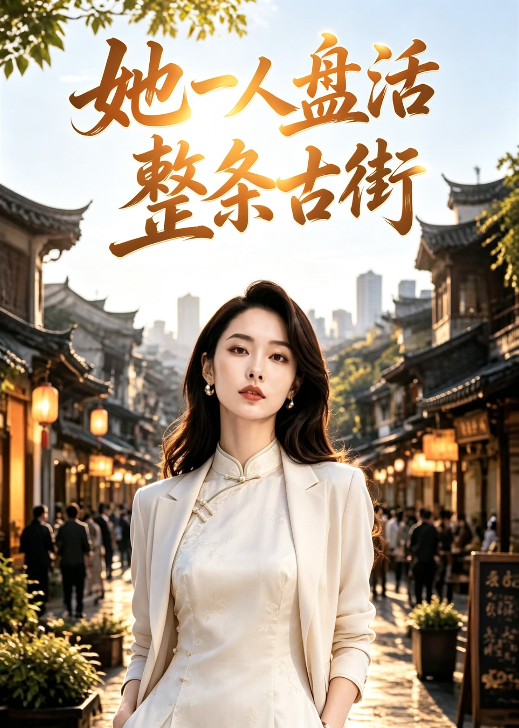 她一人盘活整条古街