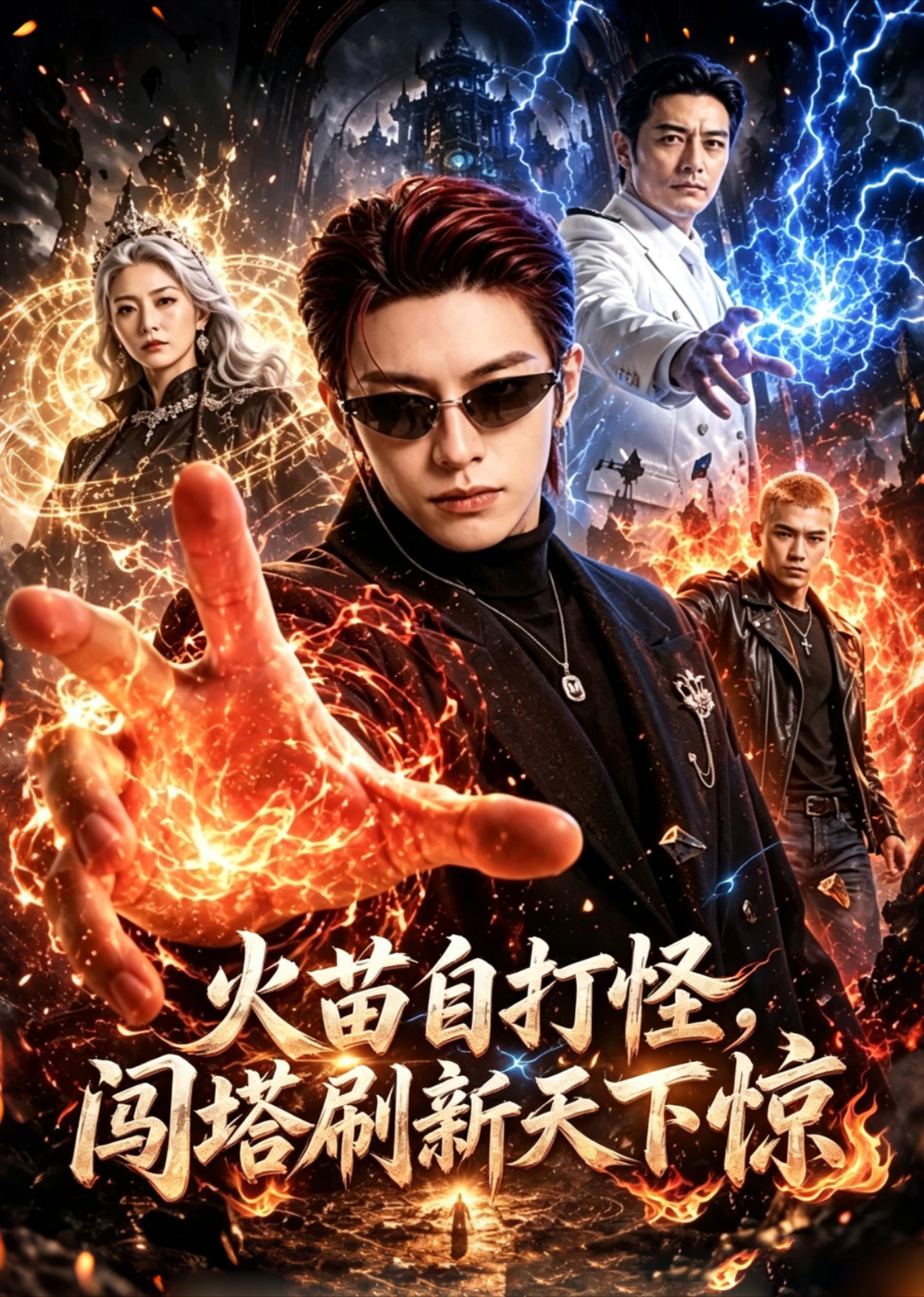 火苗自打怪，闯塔刷新天下惊
