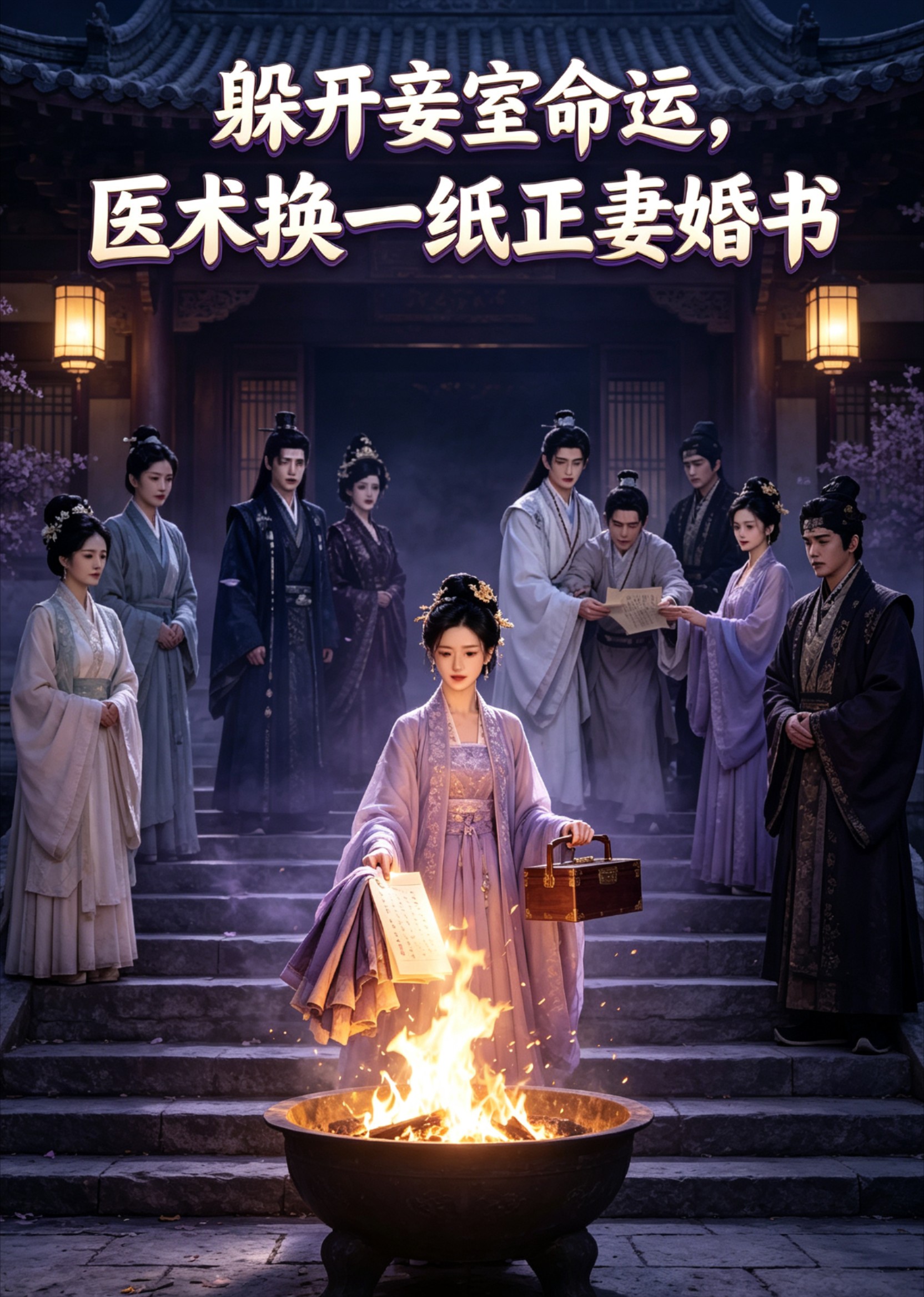 躲开妾室命运，医术换一纸正妻婚书封面图