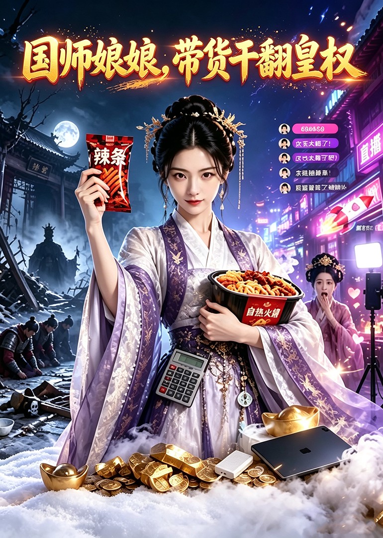 国师娘娘，带货干翻皇权封面图
