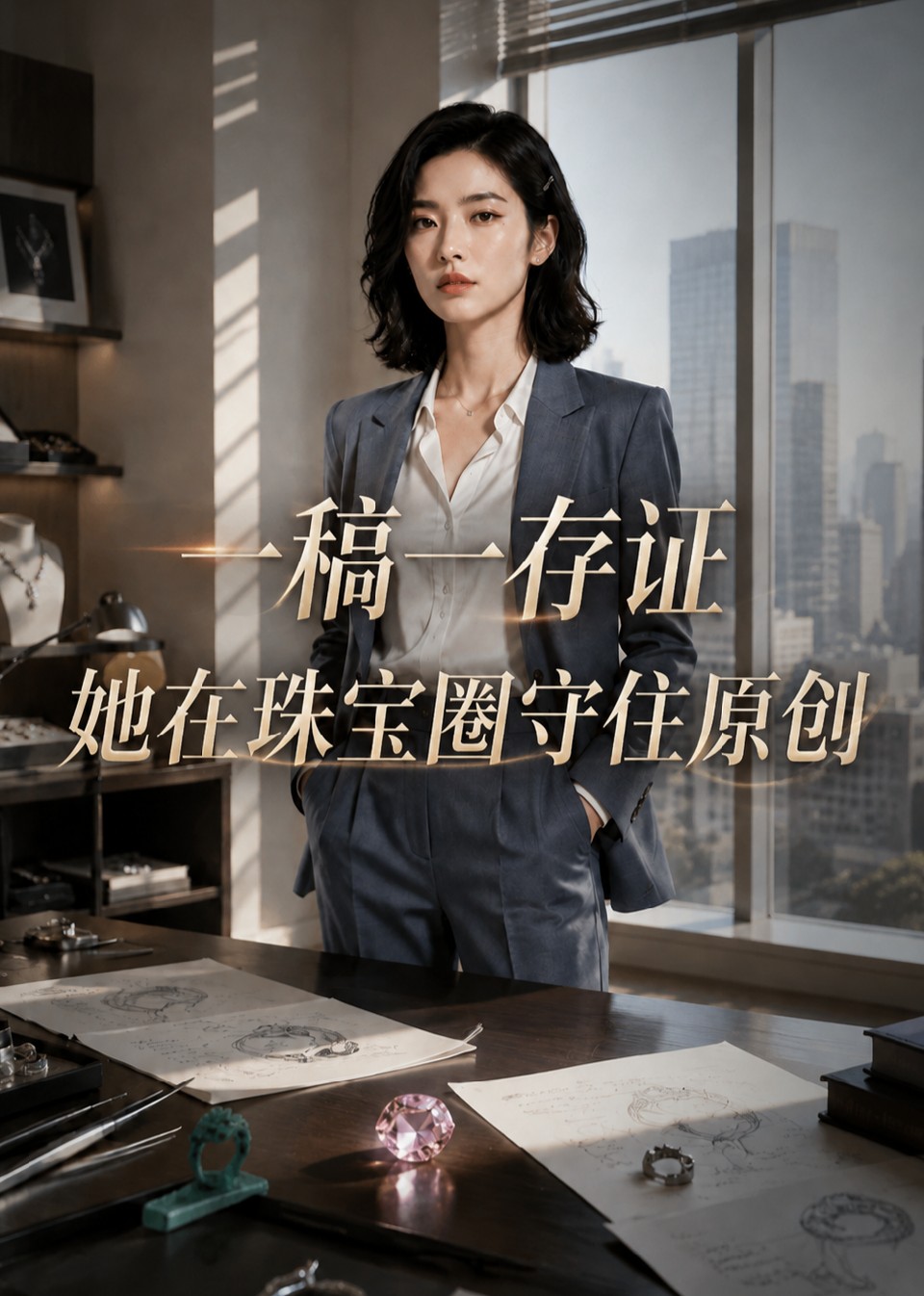 一稿一存证，她在珠宝圈守住原创