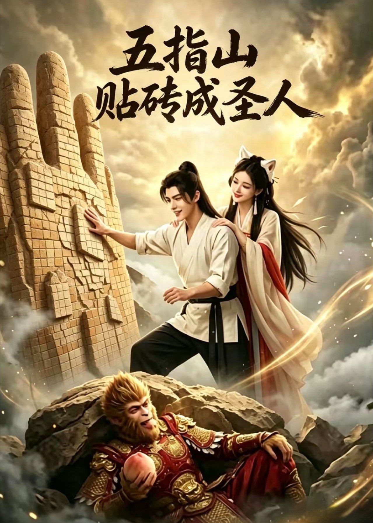 五指山贴砖成圣人封面图
