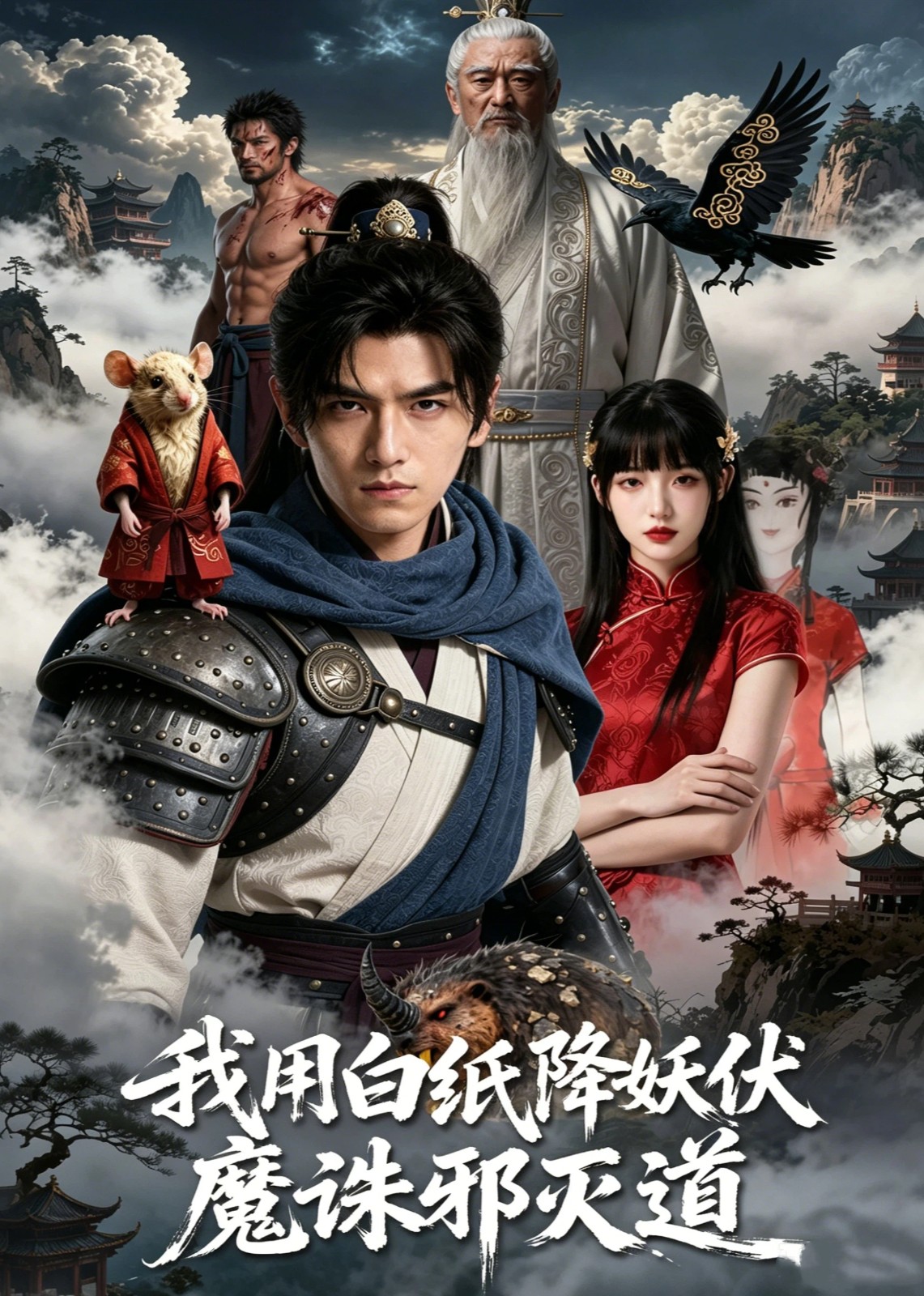我用白纸降妖伏魔诛邪灭道