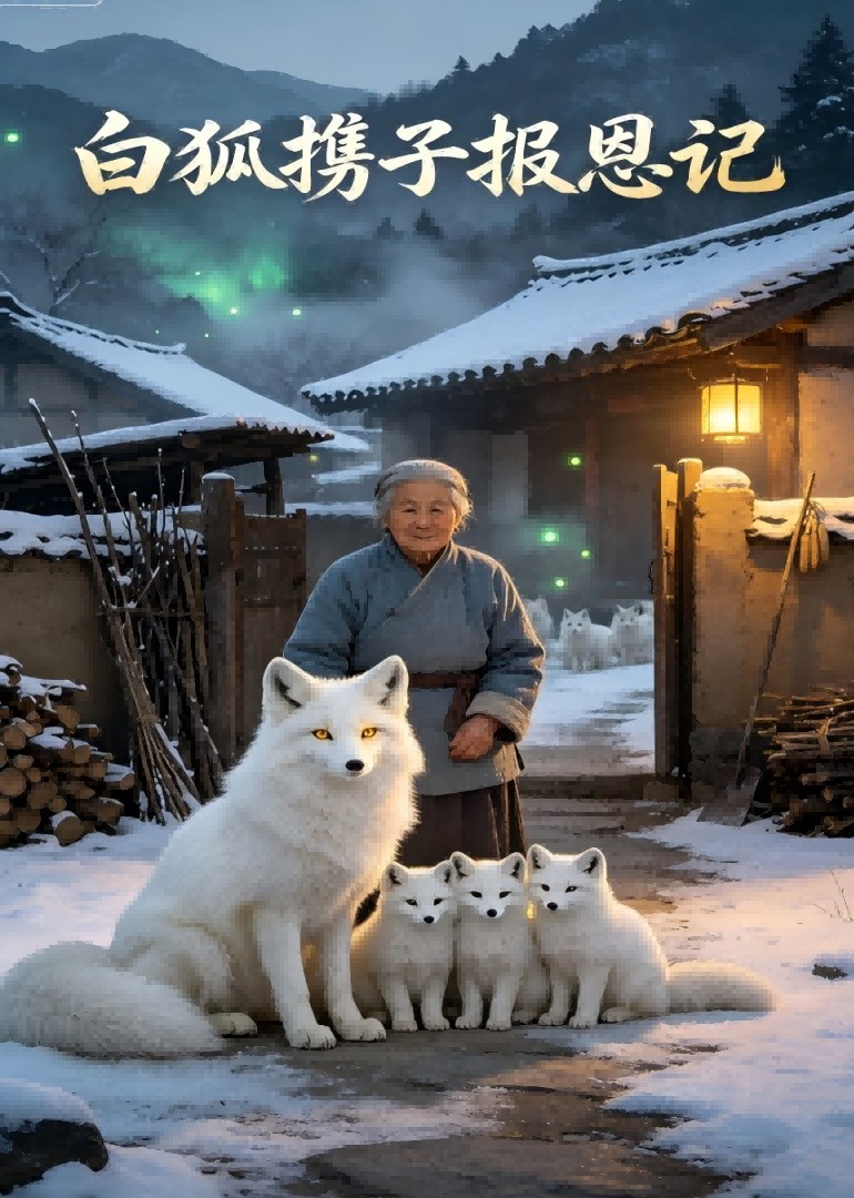 白狐携子报恩记