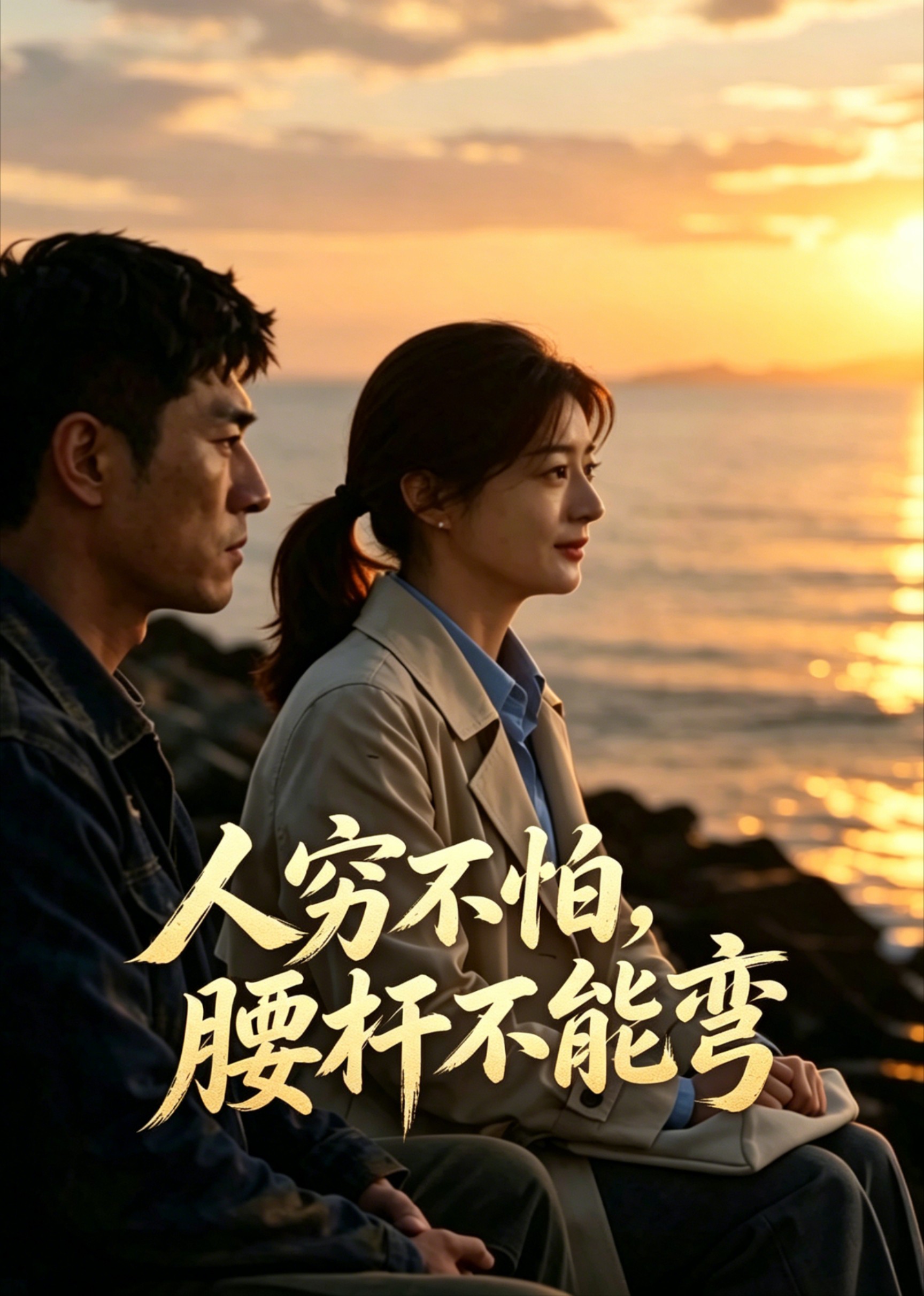 人穷不怕，腰杆不能弯