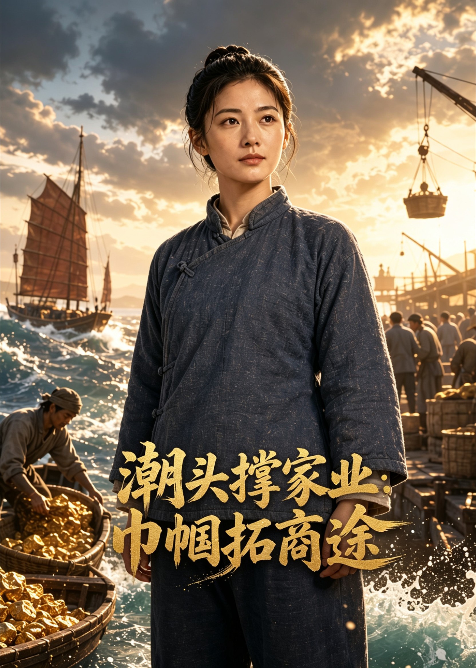潮头撑家业，巾帼拓商途封面图
