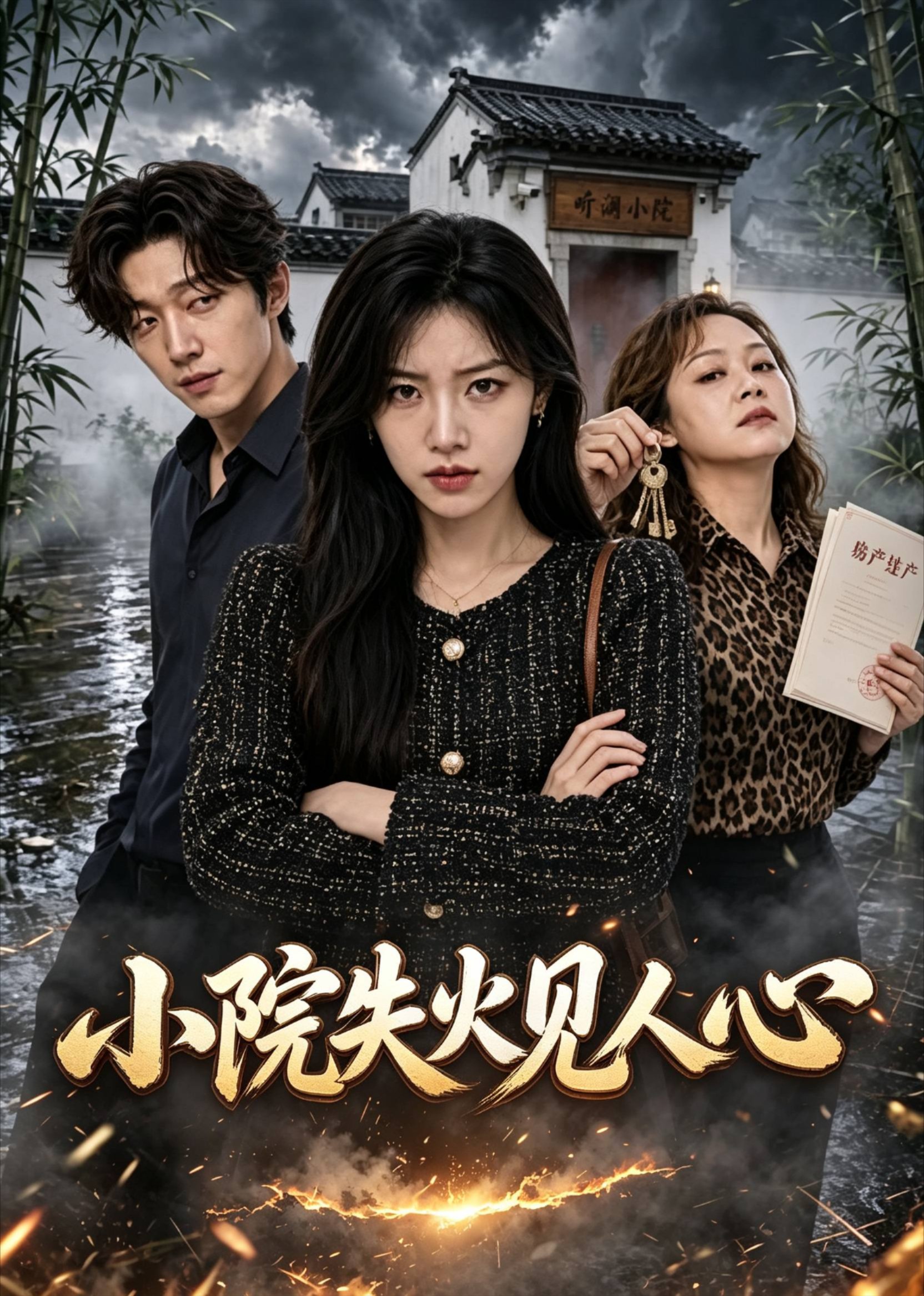 小院失火见人心封面图