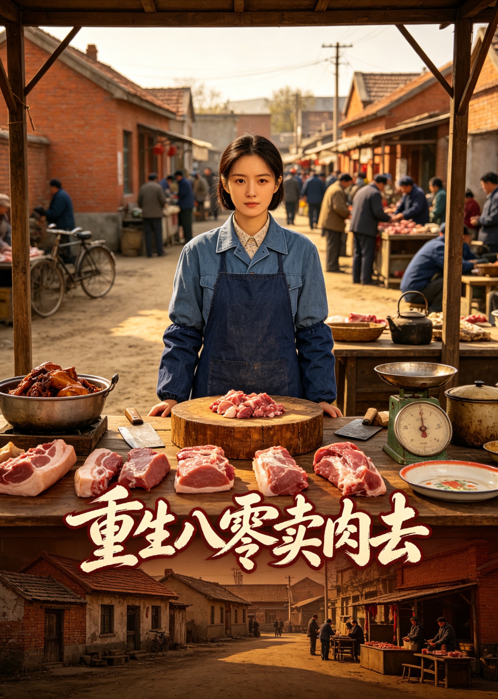重生八零卖肉去封面图