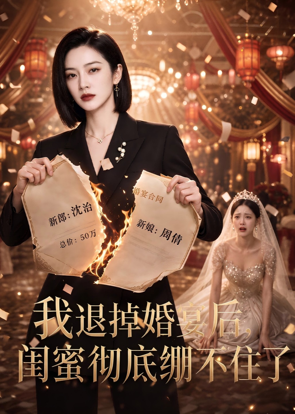 我退掉婚宴后，闺蜜彻底绷不住了