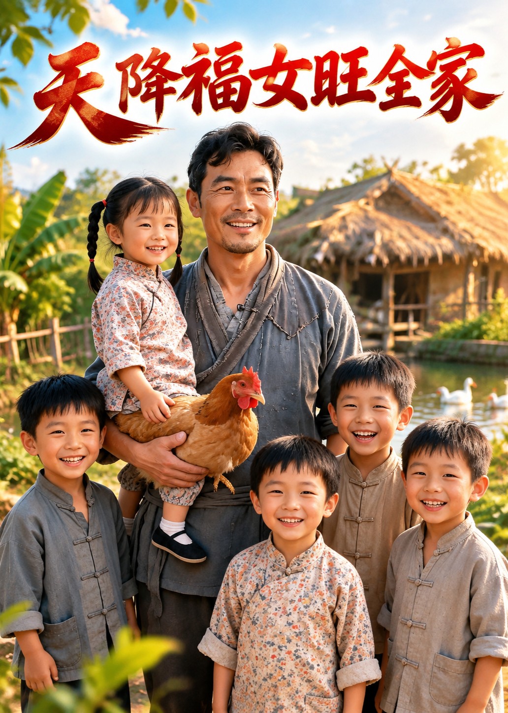 天降福女旺全家