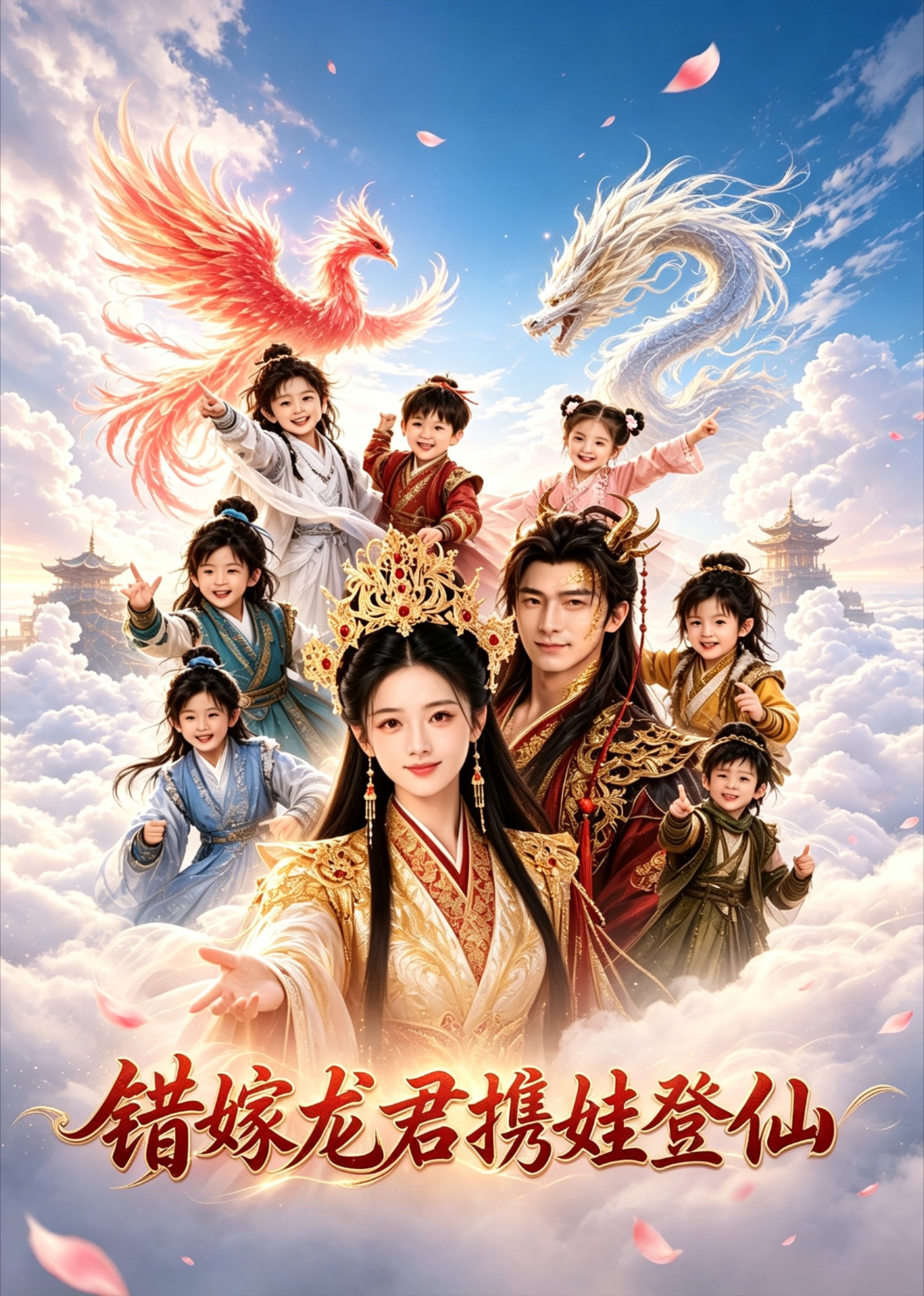 错嫁龙君携娃登仙封面图