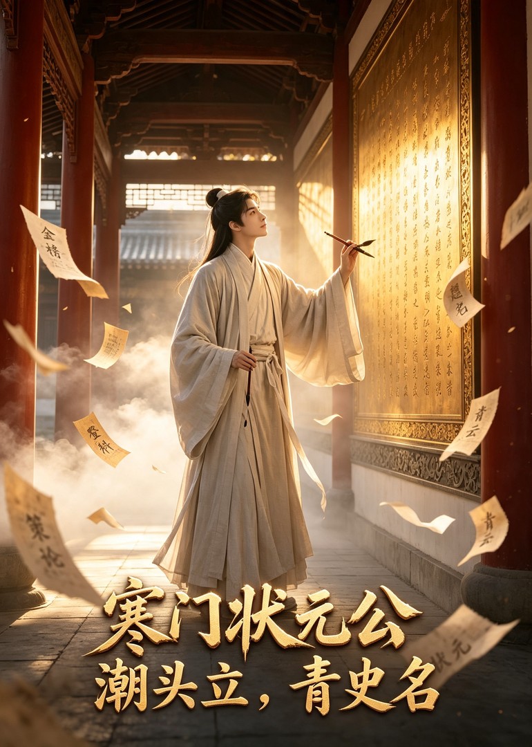 寒门状元公潮头立，青史名封面图