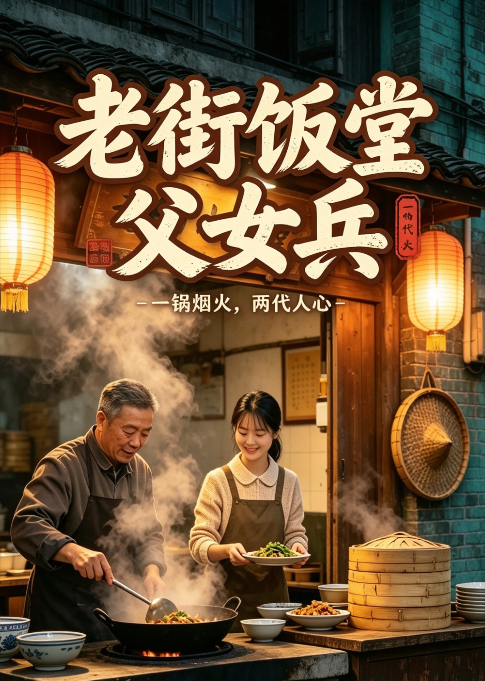 老街饭堂父女兵封面图