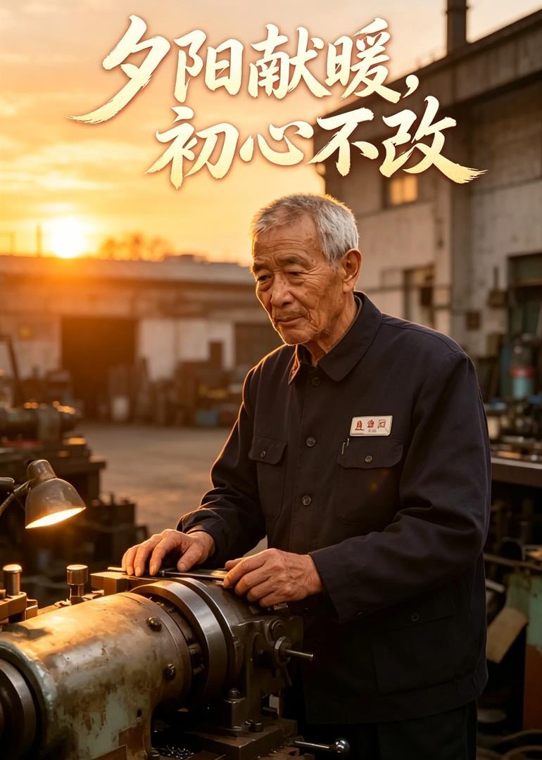 夕阳献暖，初心不改封面图