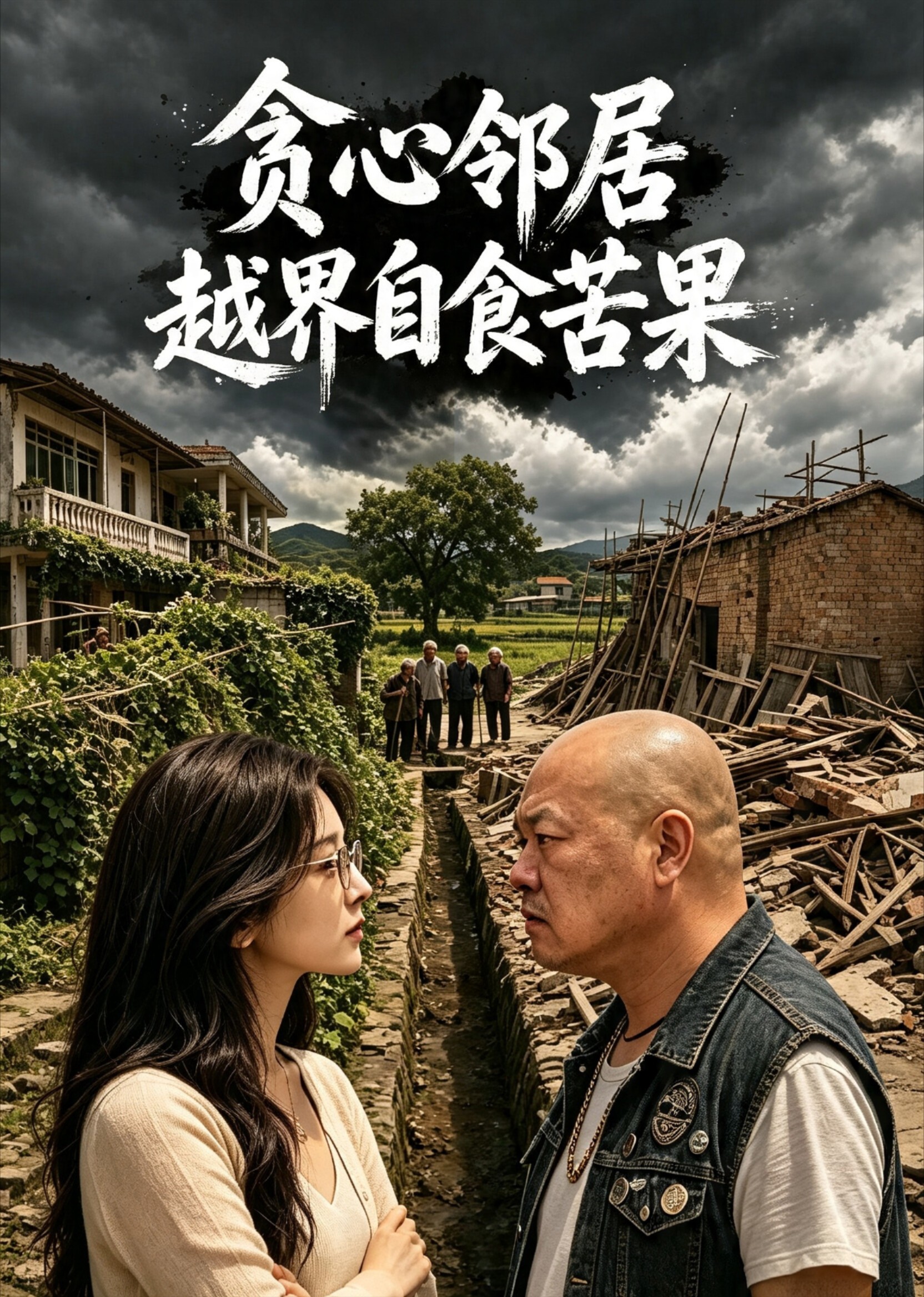 贪心邻居越界自食苦果