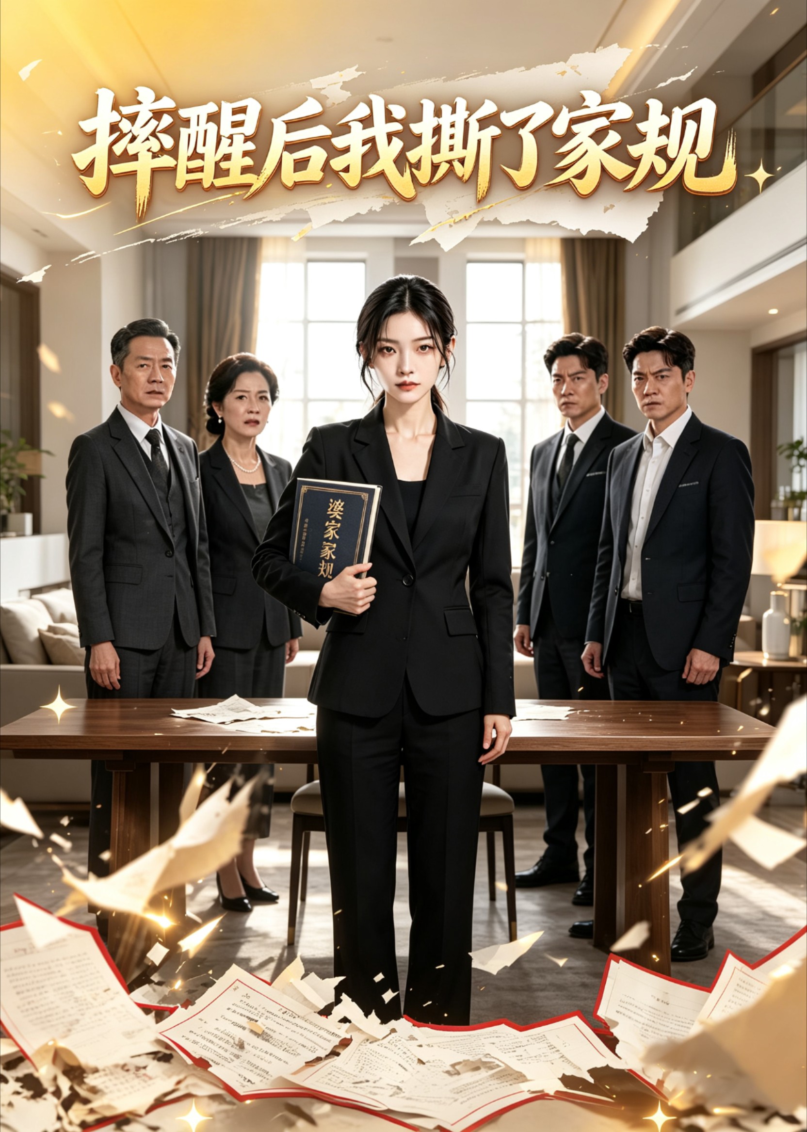摔醒后我撕了家规封面图