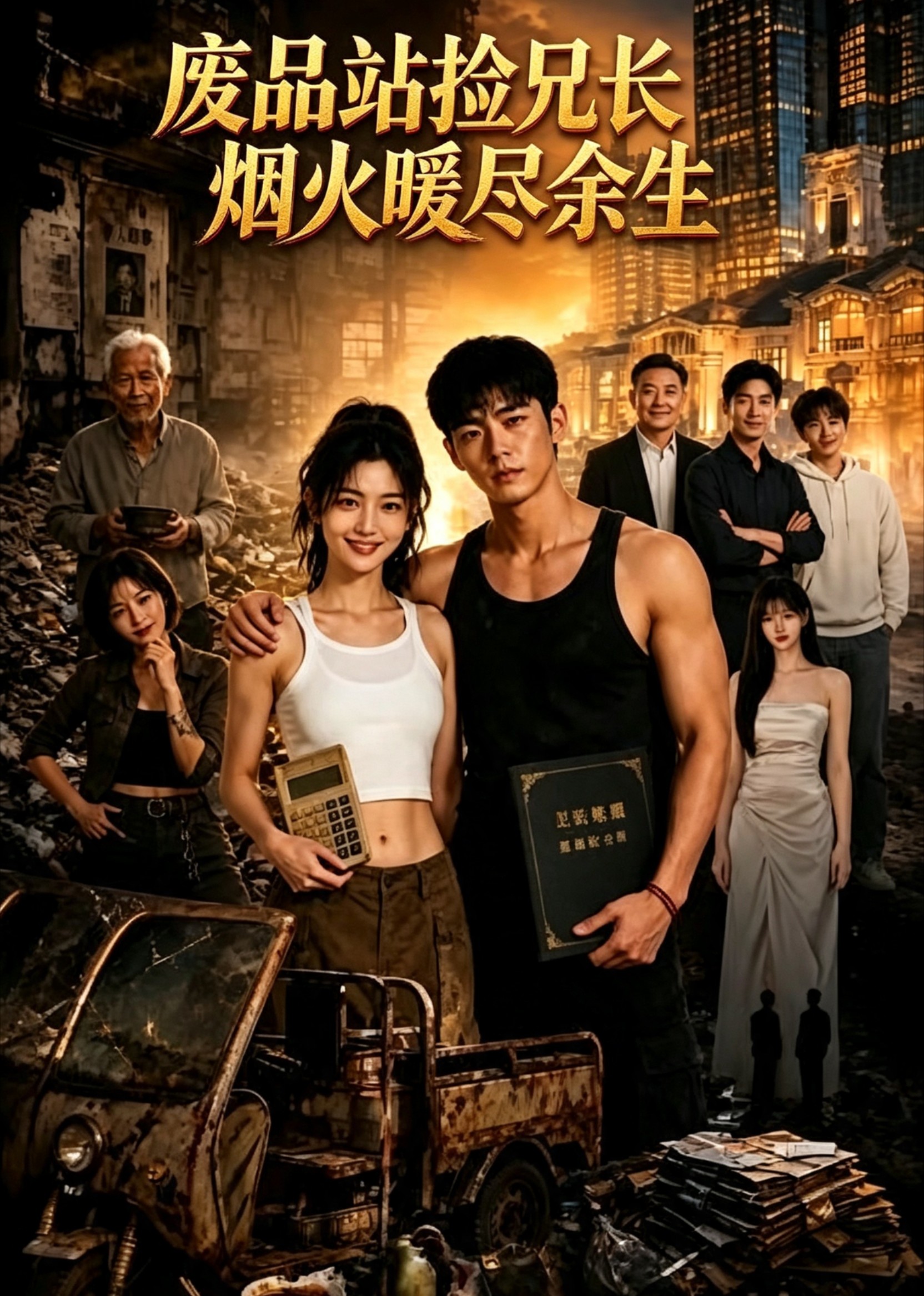 废品站捡兄长，烟火暖尽余生