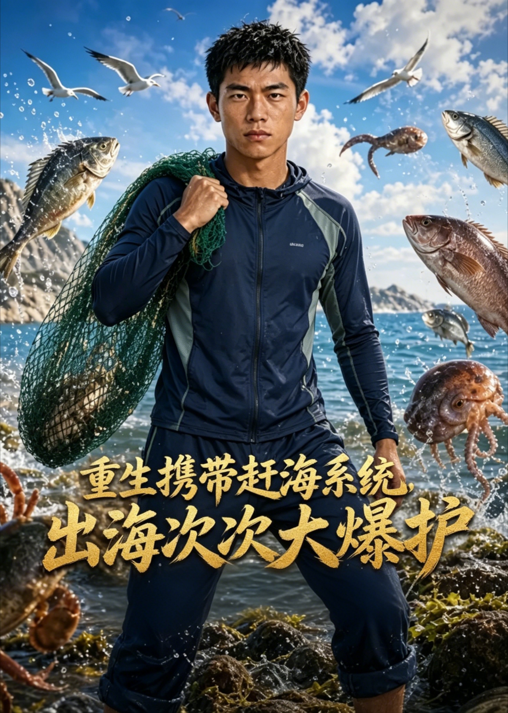 重生携带赶海系统，出海次次大爆护