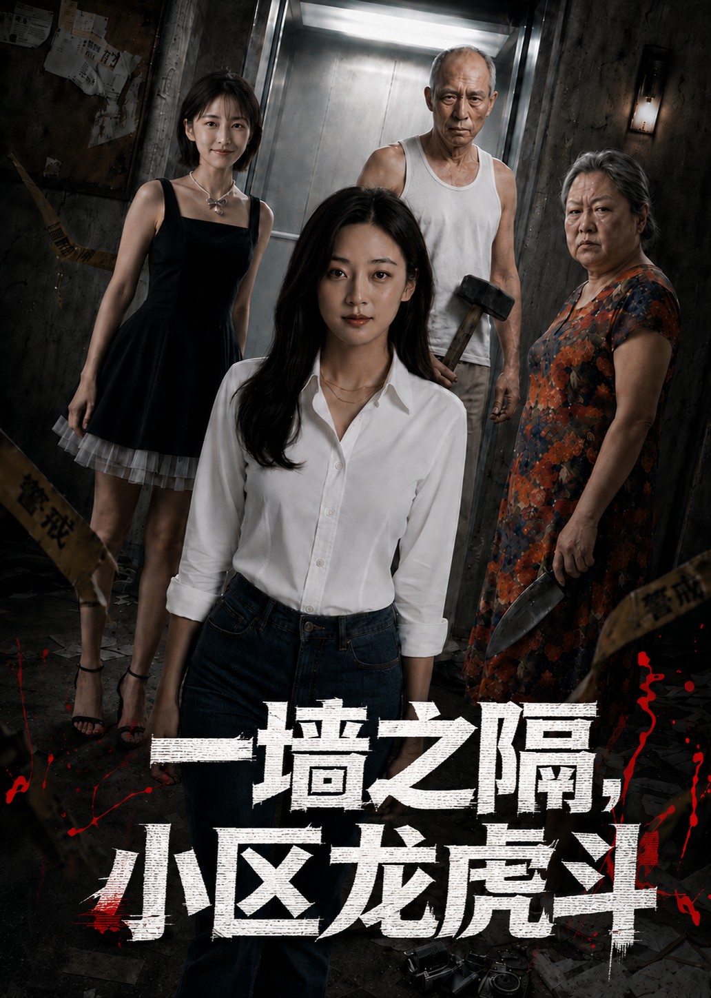 一墙之隔，小区龙虎斗