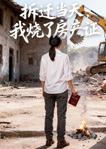 拆迁当天我烧了房产证封面图