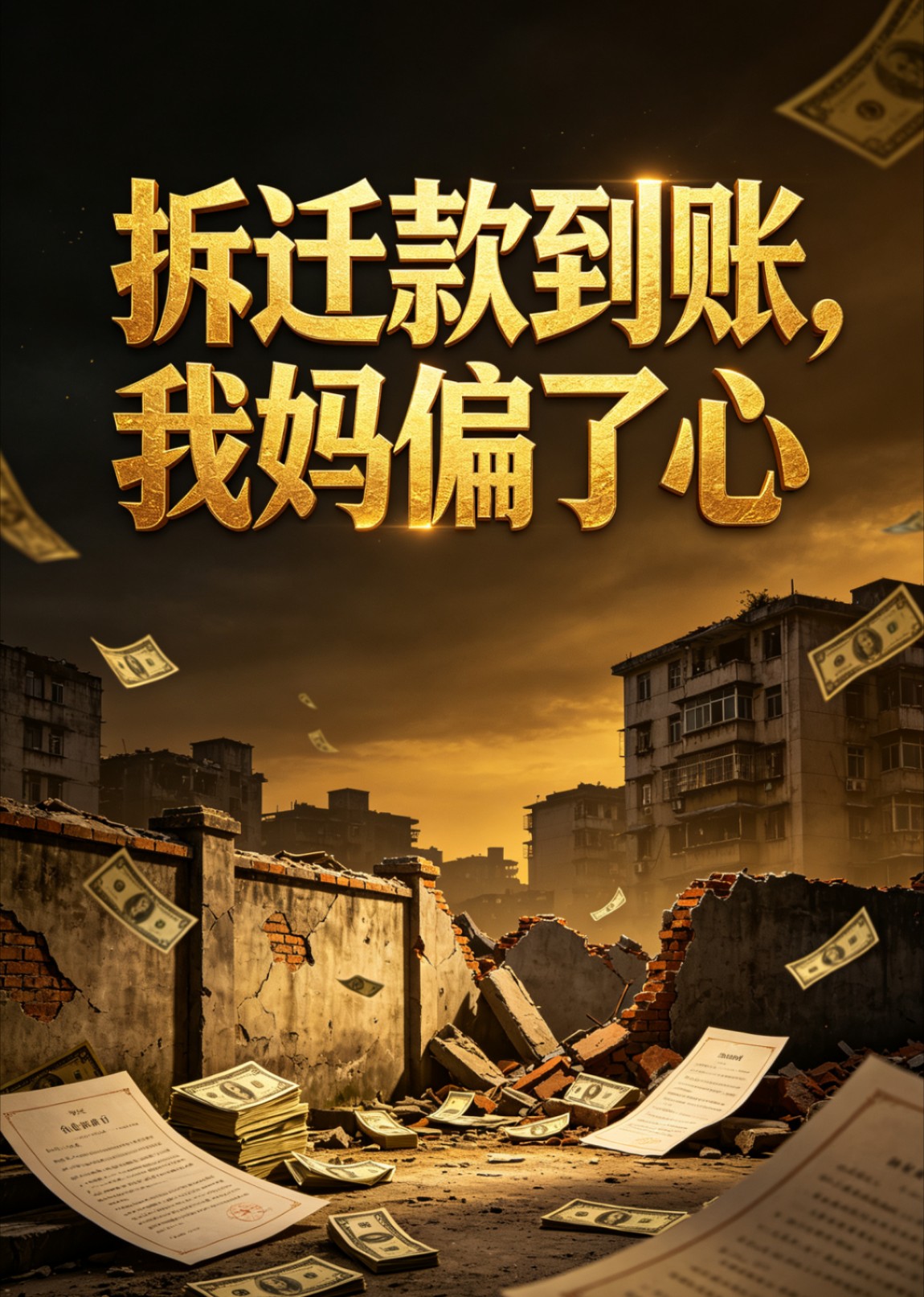 拆迁款到账，我妈偏了心