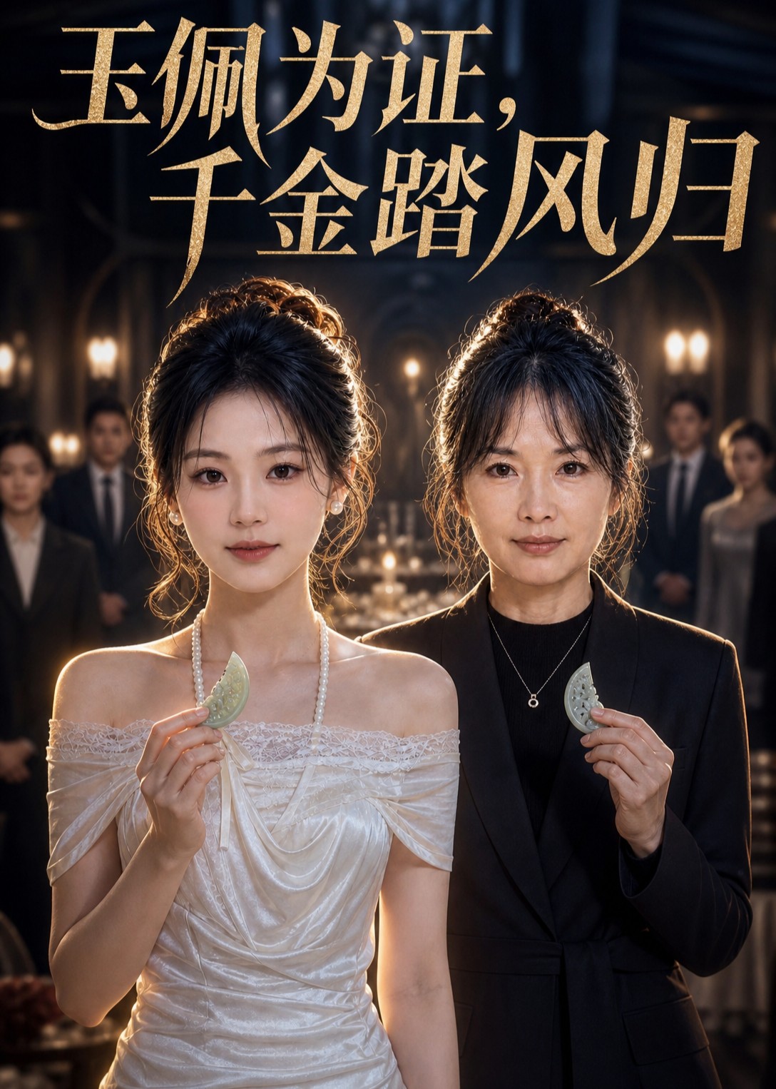 玉佩为证，千金踏风归封面图
