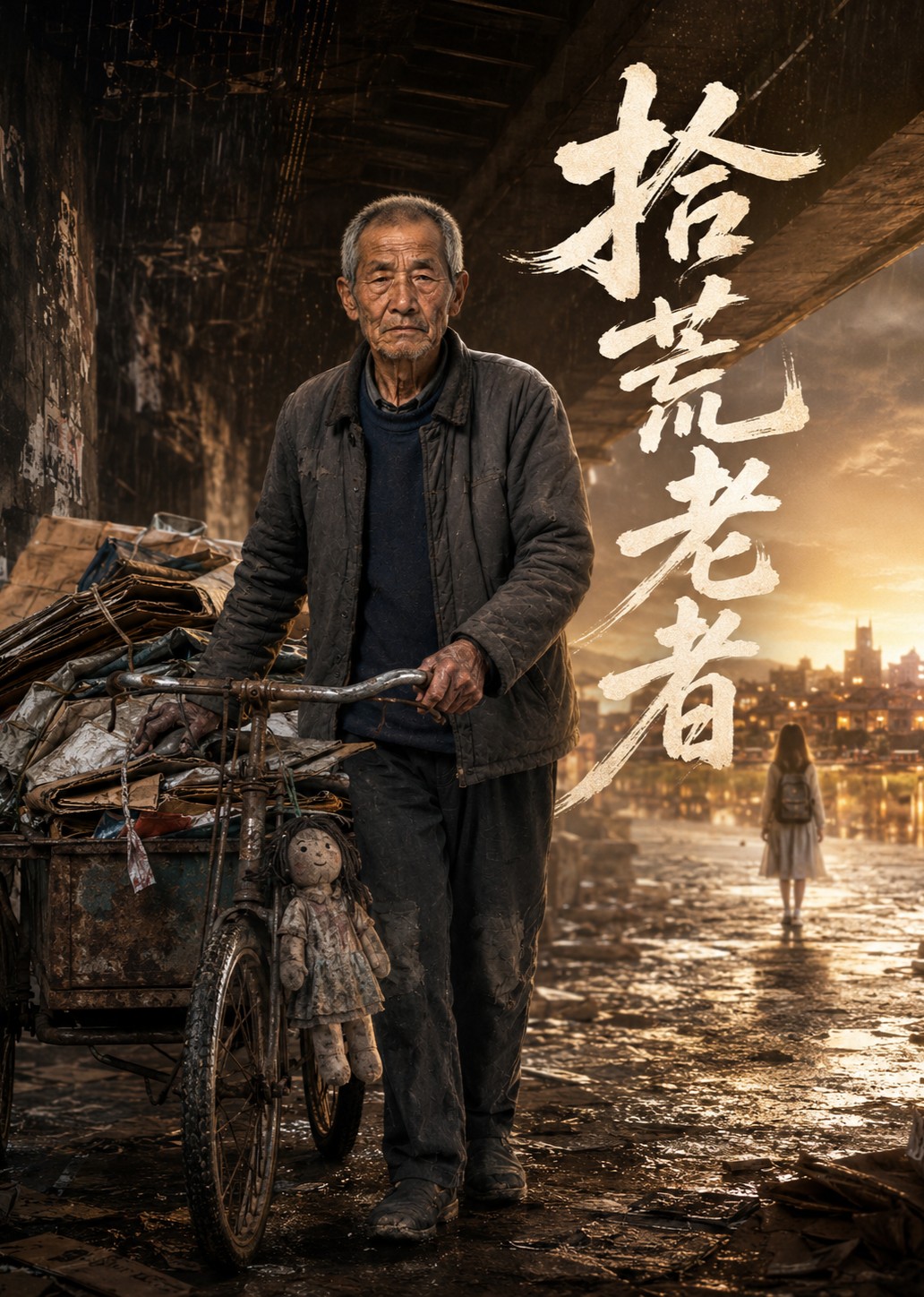 拾荒老者封面图