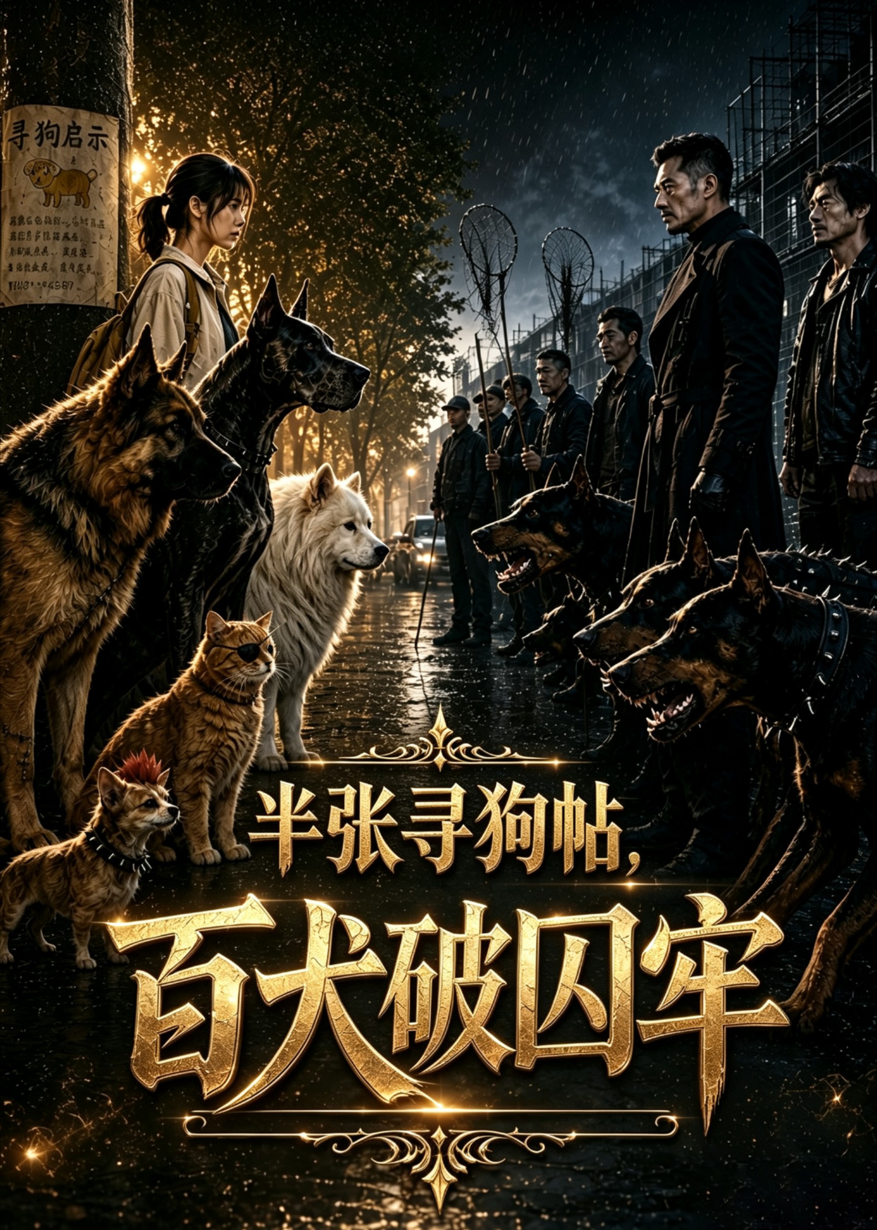 半张寻狗帖百犬破囚牢