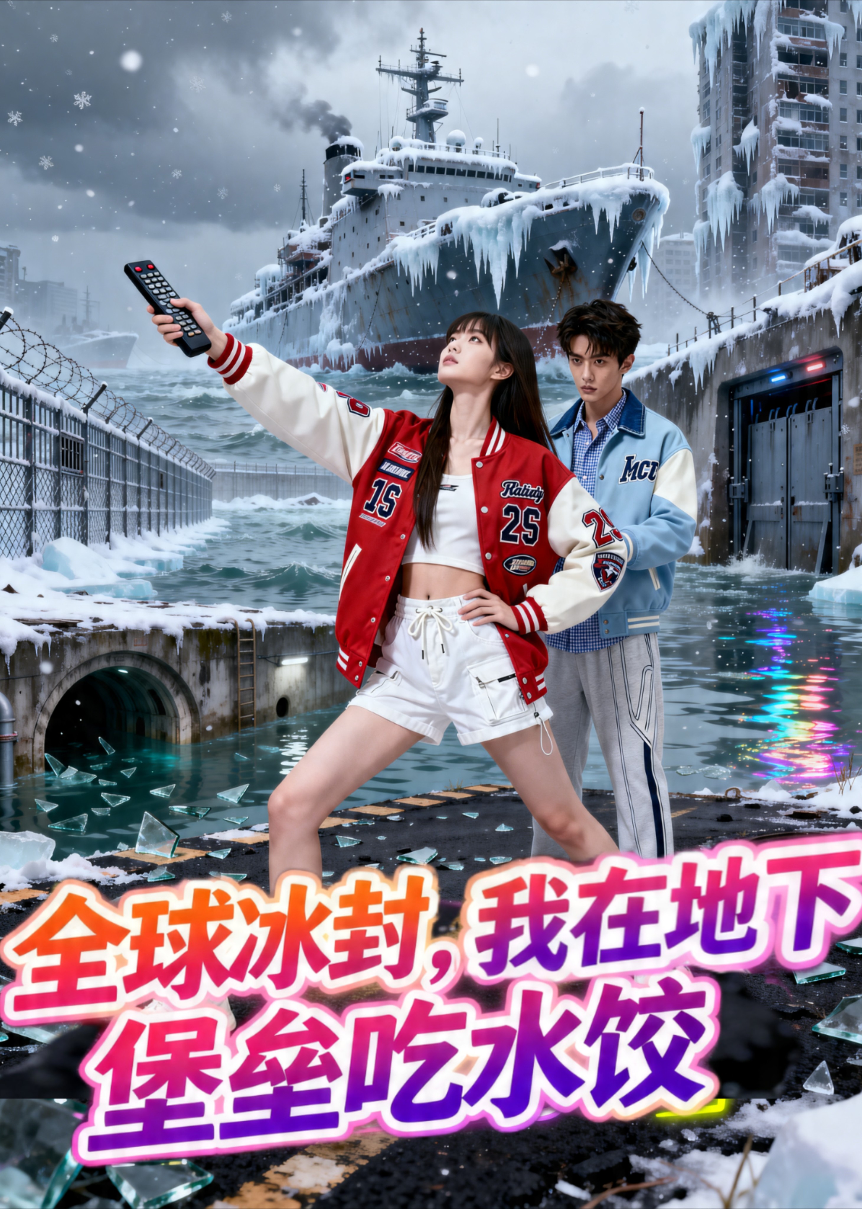 全球冰封，我在地下堡垒吃水饺
