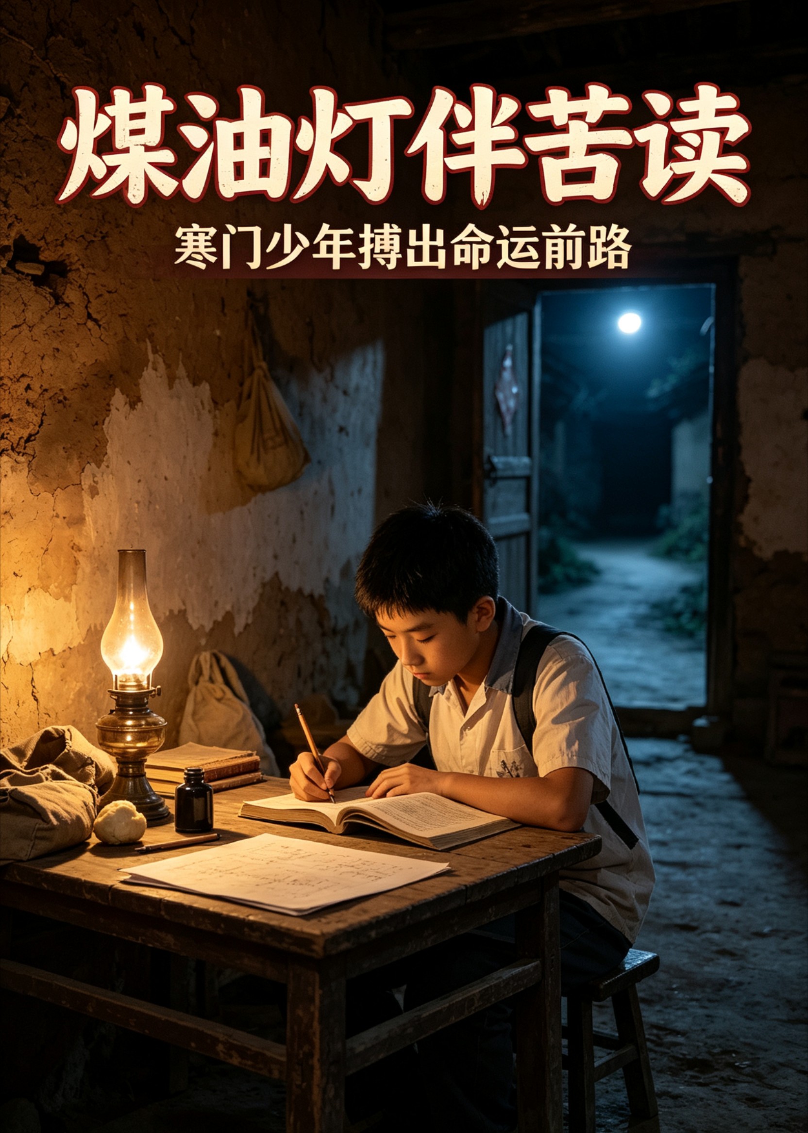 煤油灯伴苦读，寒门少年搏出命运前路