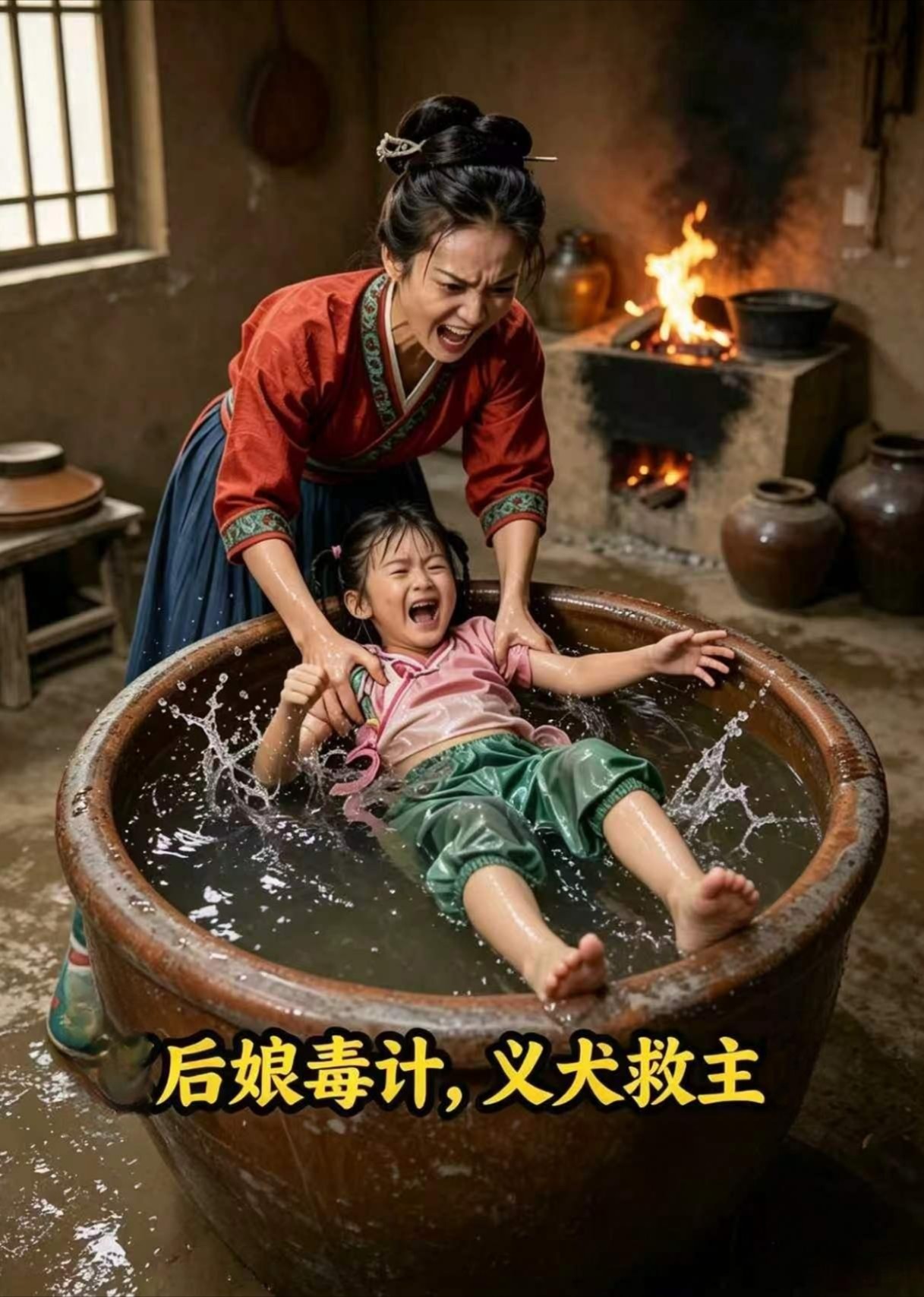 后娘毒计，义犬救主封面图