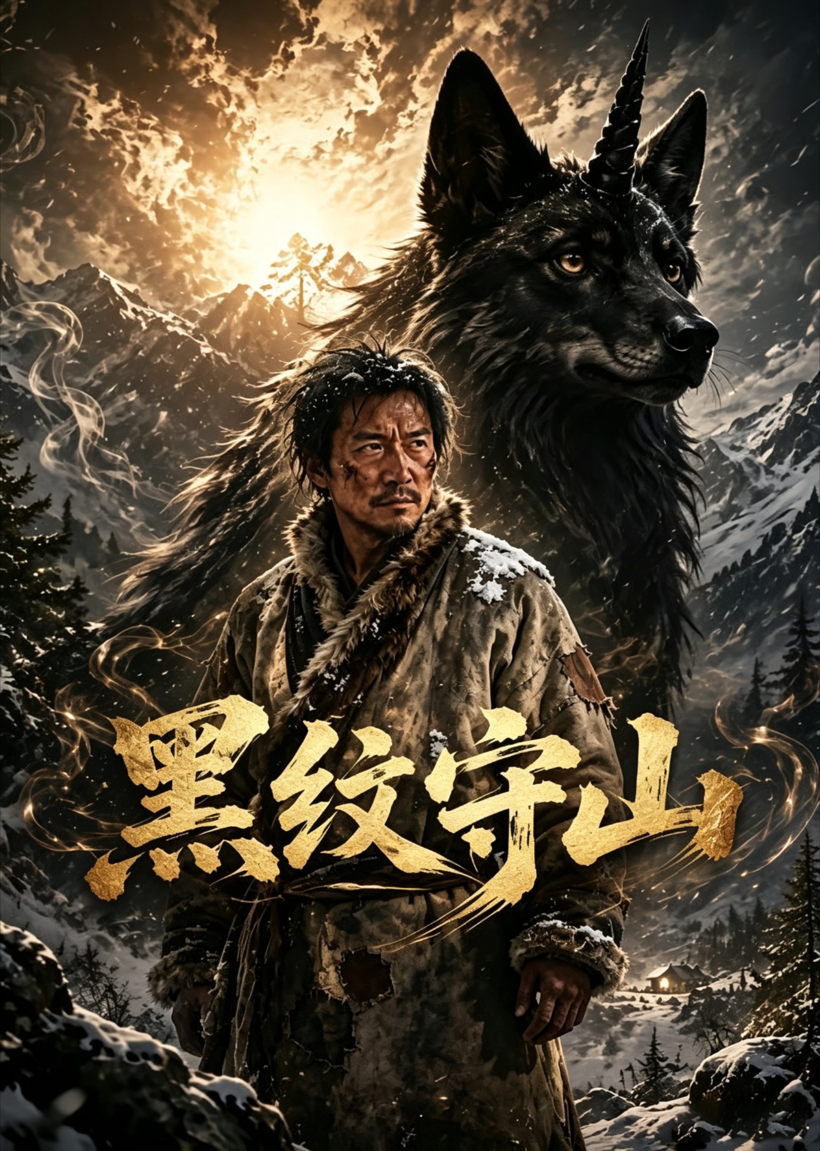 黑纹守山