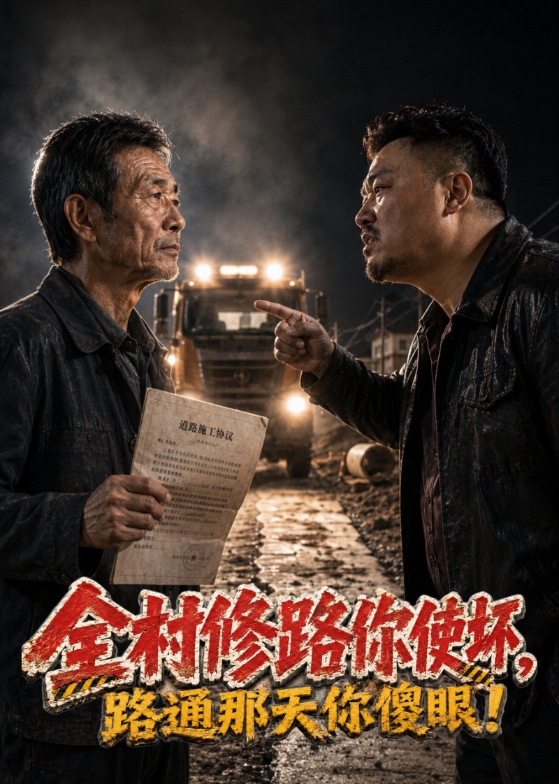 全村修路你使坏，路通那天你傻眼！