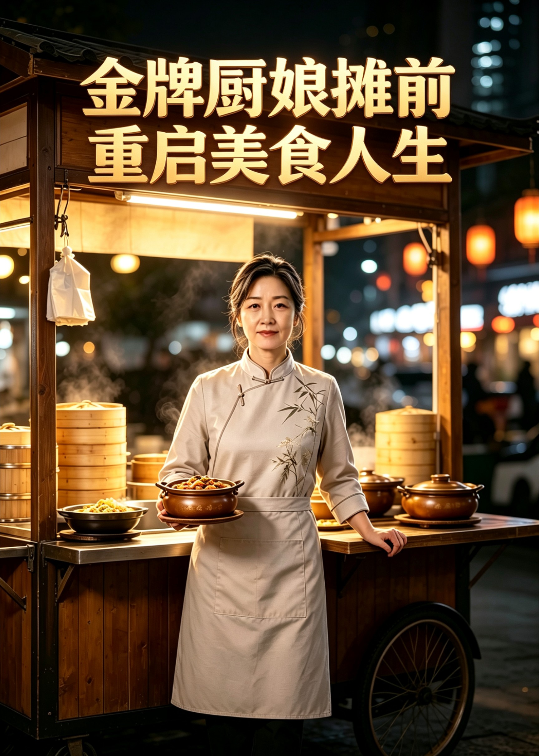 金牌厨娘摊前重启美食人生