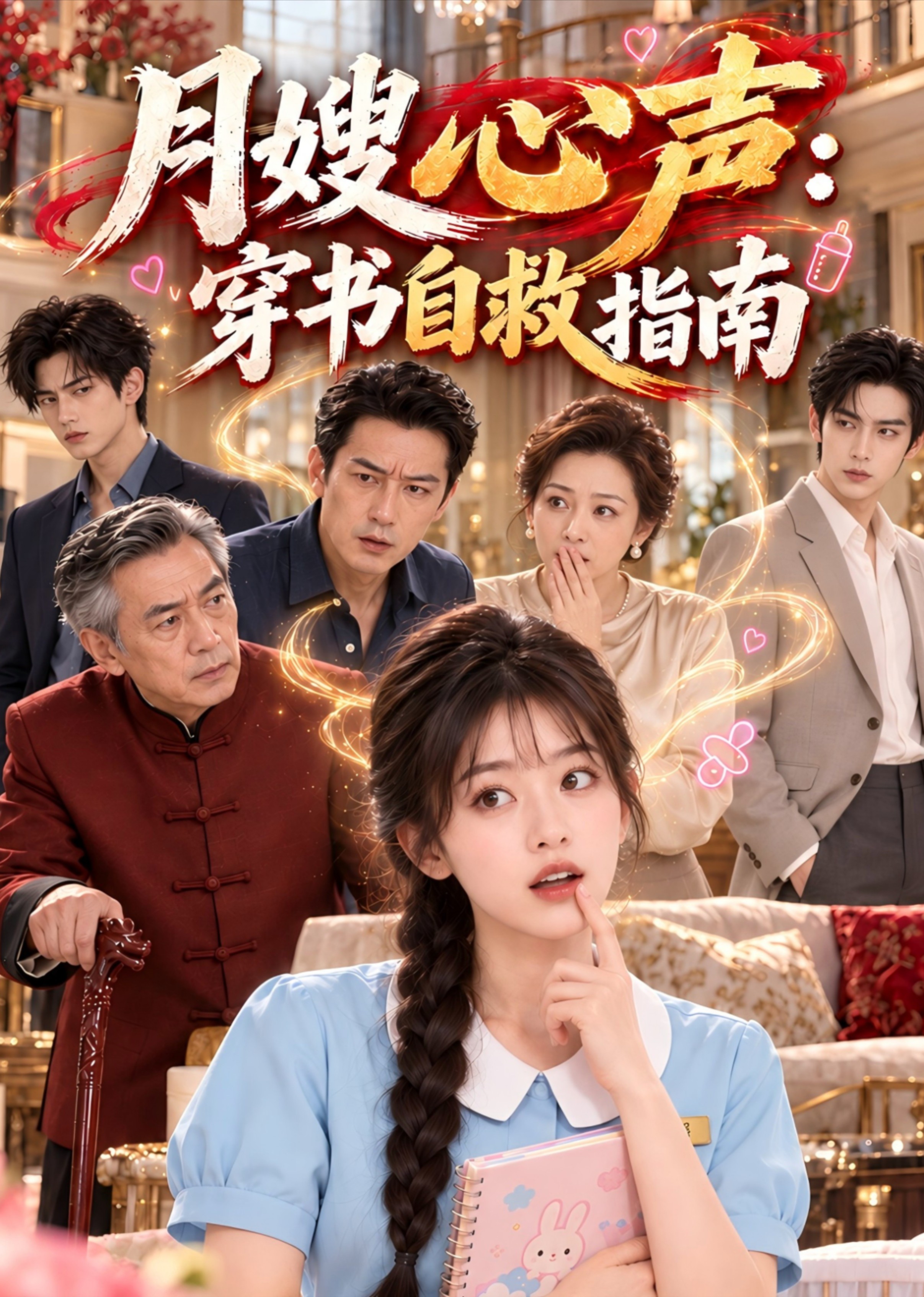 月嫂心声，穿书自救指南封面图