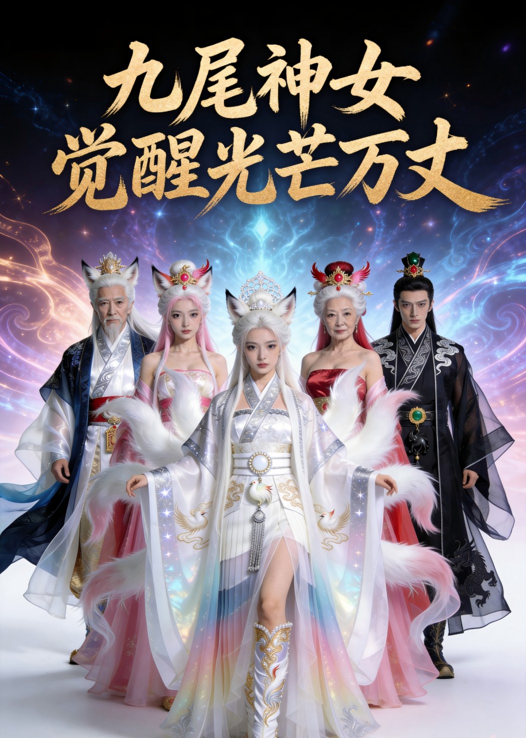 九尾神女觉醒光芒万丈封面图
