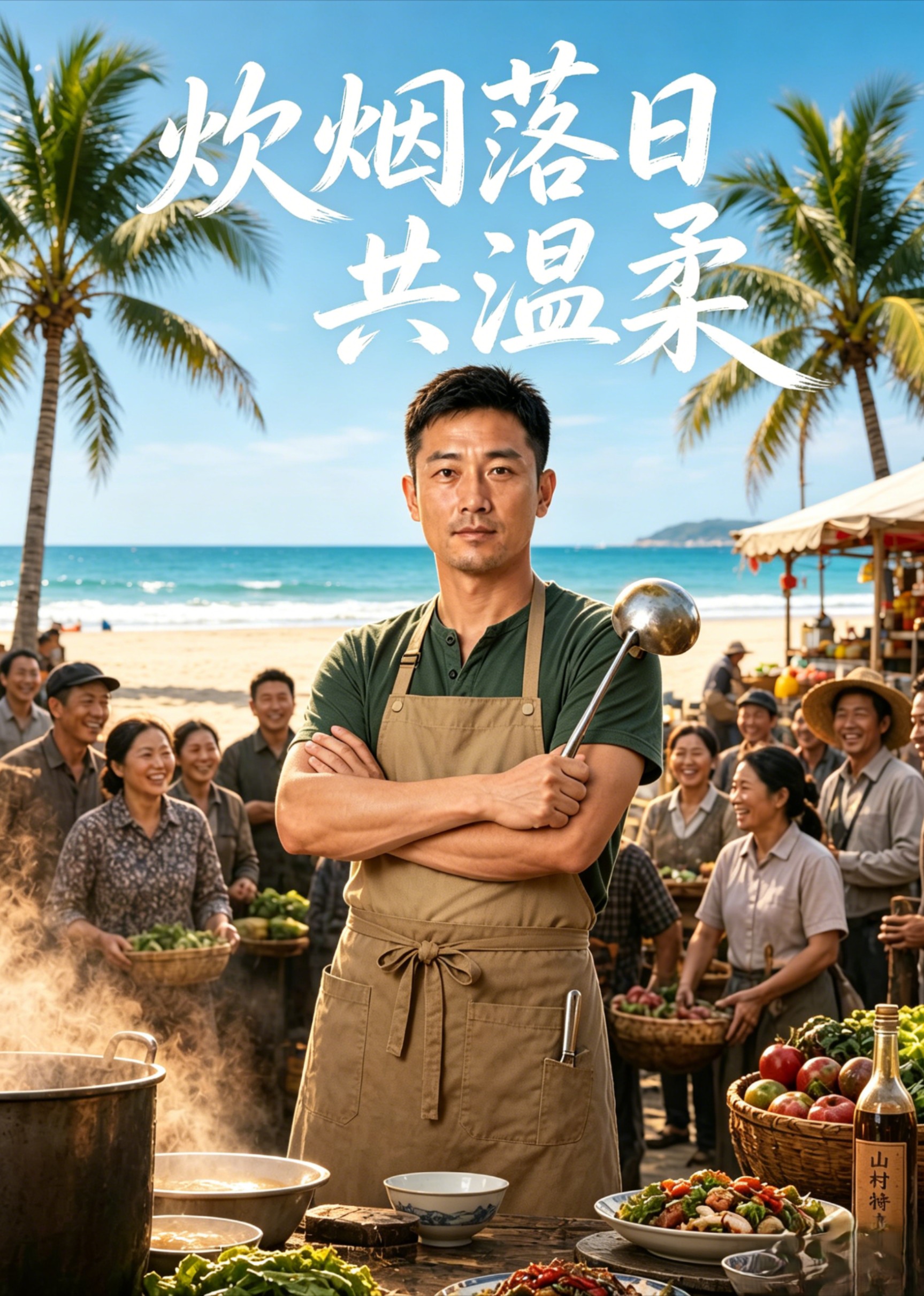 炊烟落日共温柔
