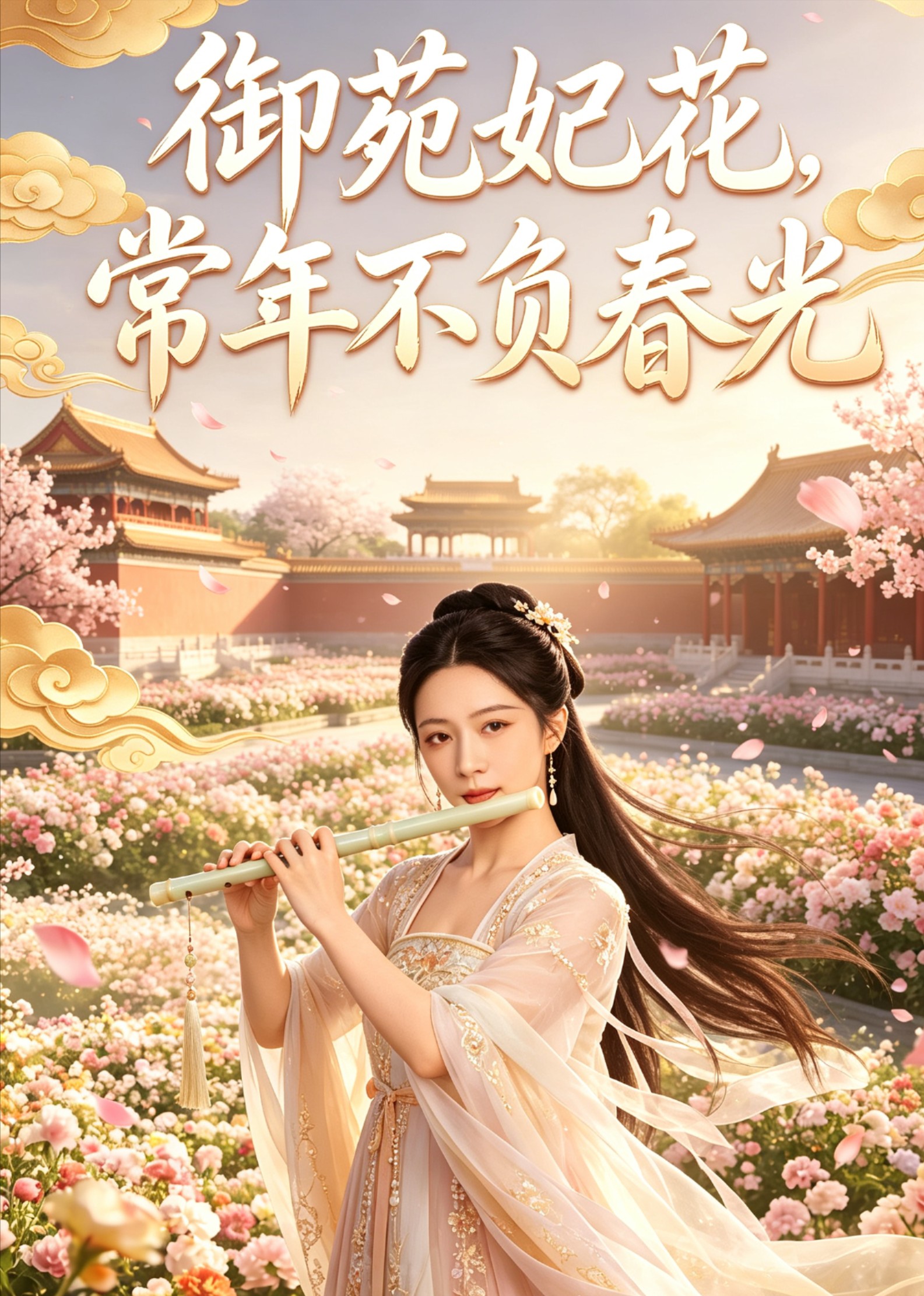 御苑妃花，常年不负春光