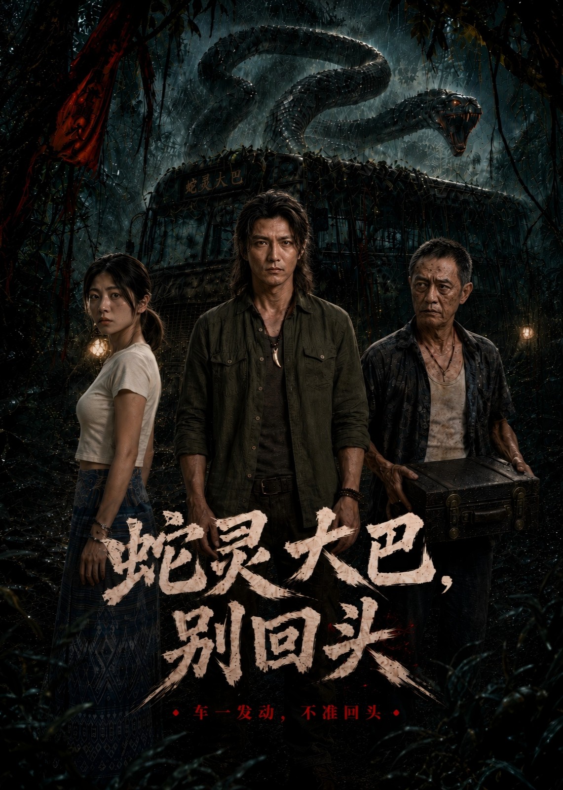 蛇灵大巴，别回头