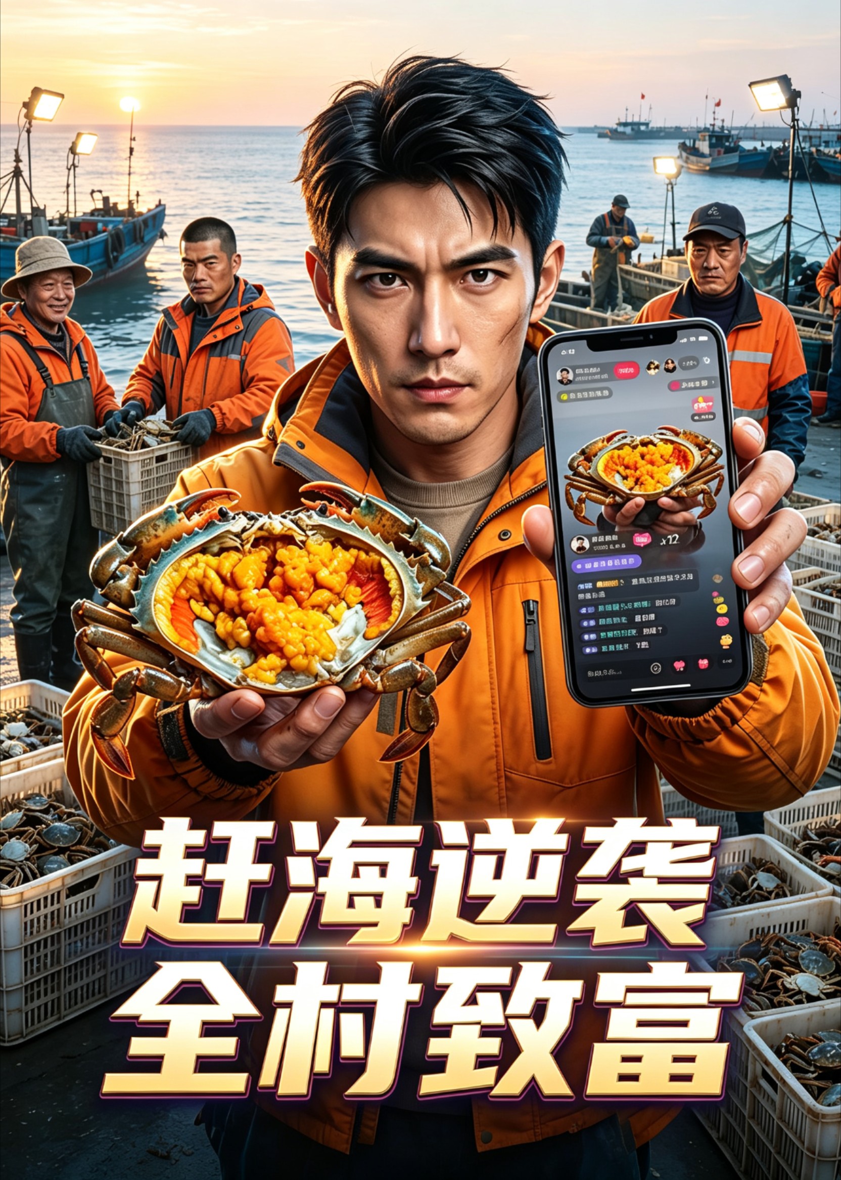 赶海逆袭全村致富