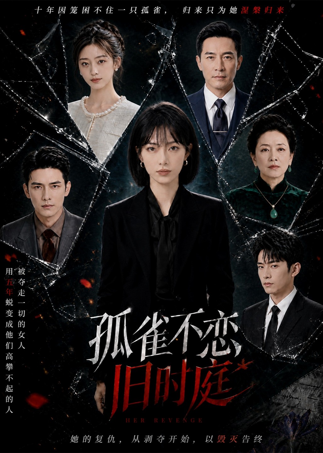 孤雀不恋旧时庭